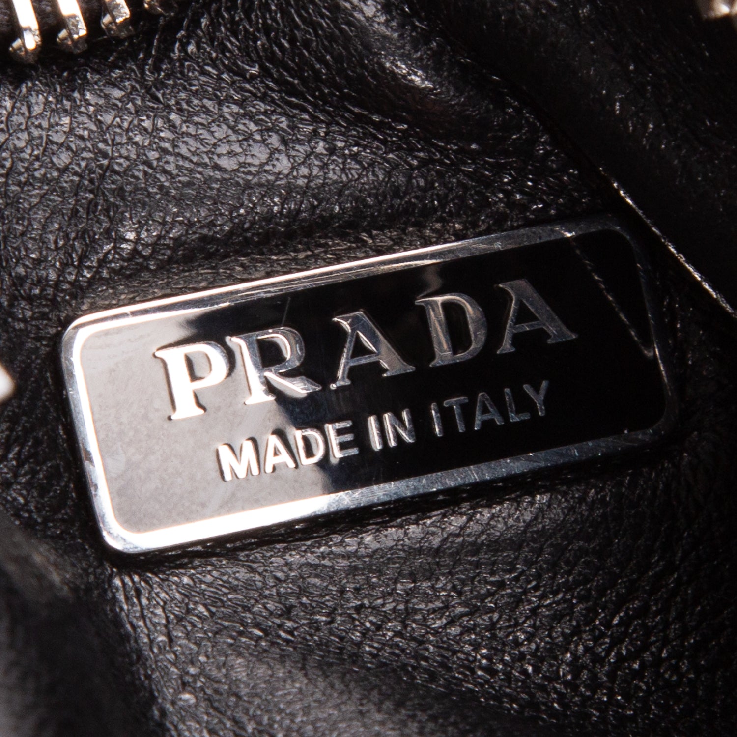 Prada Black Nappa Soft Padded Mini Bag w/ Strap