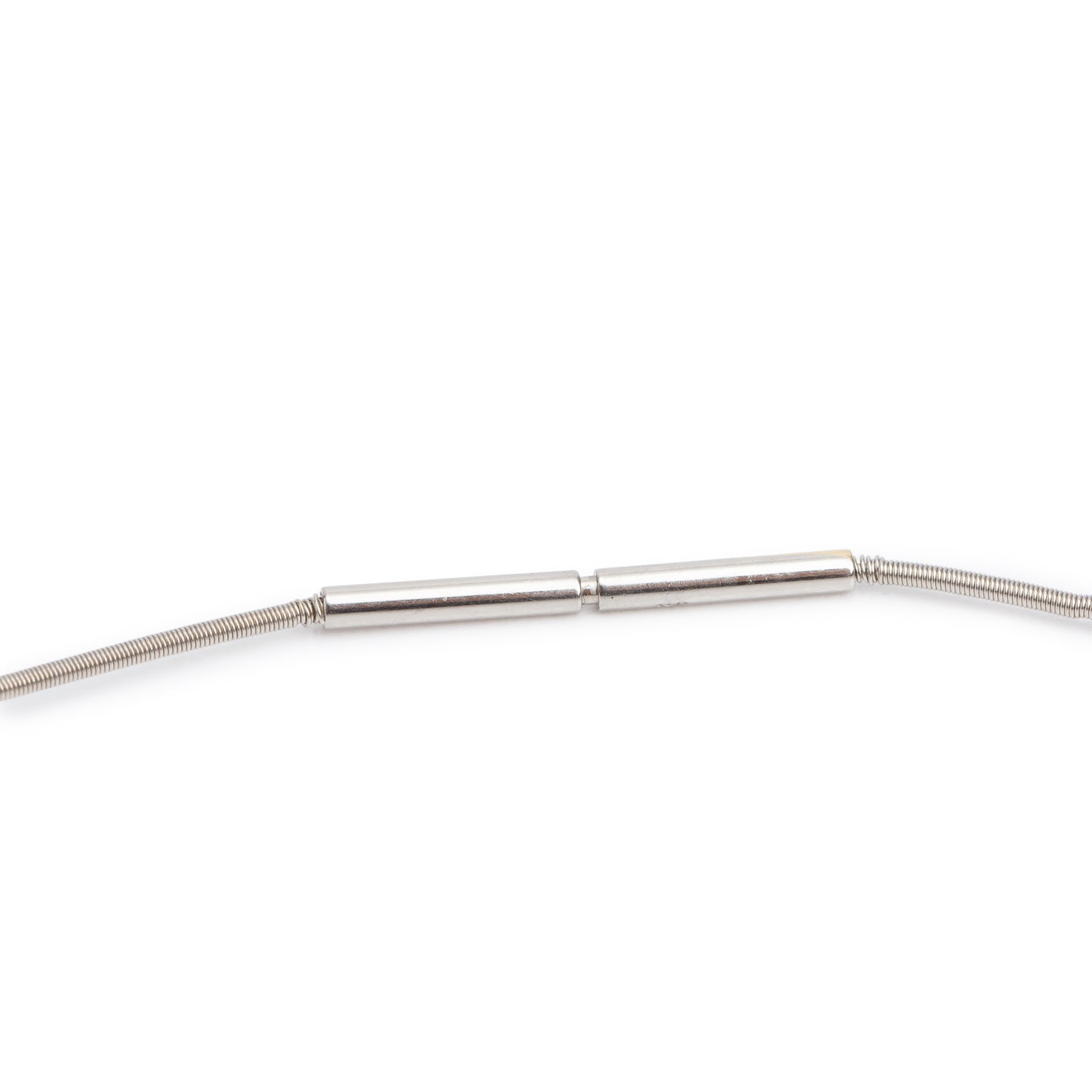 Hermes Palladium-Plated Pink Enamel Pop H Cube Pendant Necklace