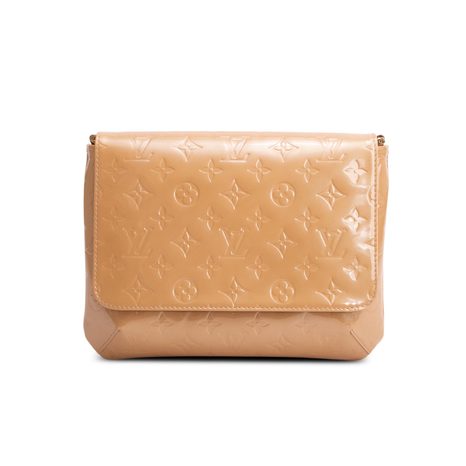 Louis Vuitton Beige Vernis Thomson Street w/ Box