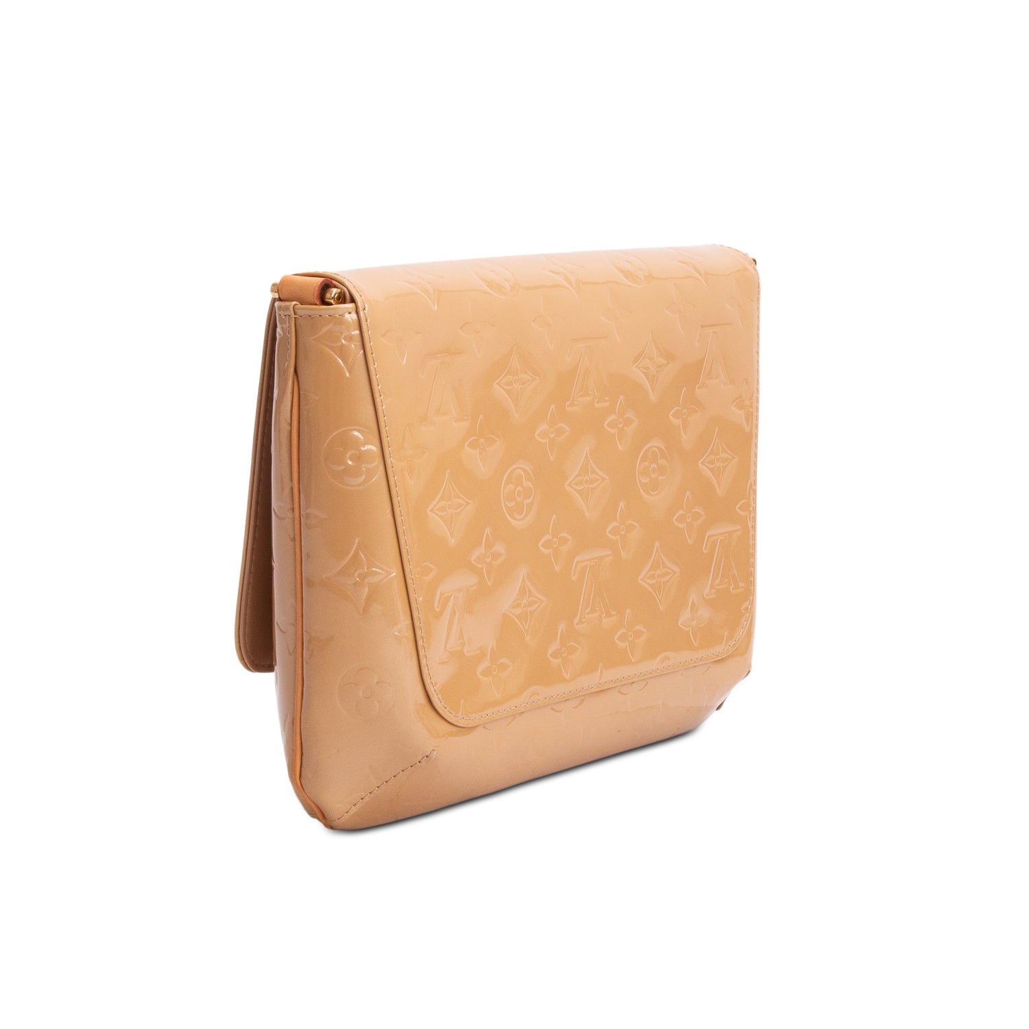 Louis Vuitton Beige Vernis Thomson Street w/ Box