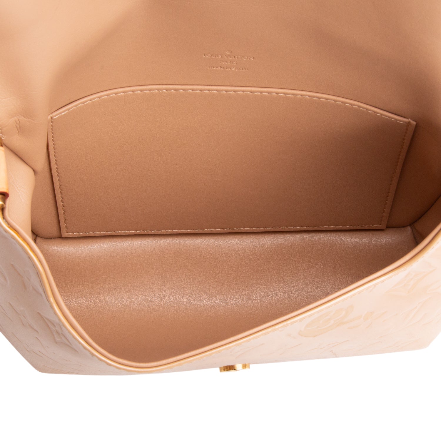 Louis Vuitton Beige Vernis Thomson Street w/ Box