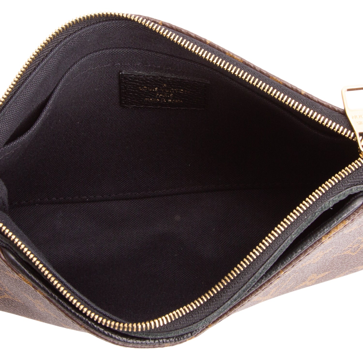 Louis Vuitton Monogram Pallas Clutch w/ Straps