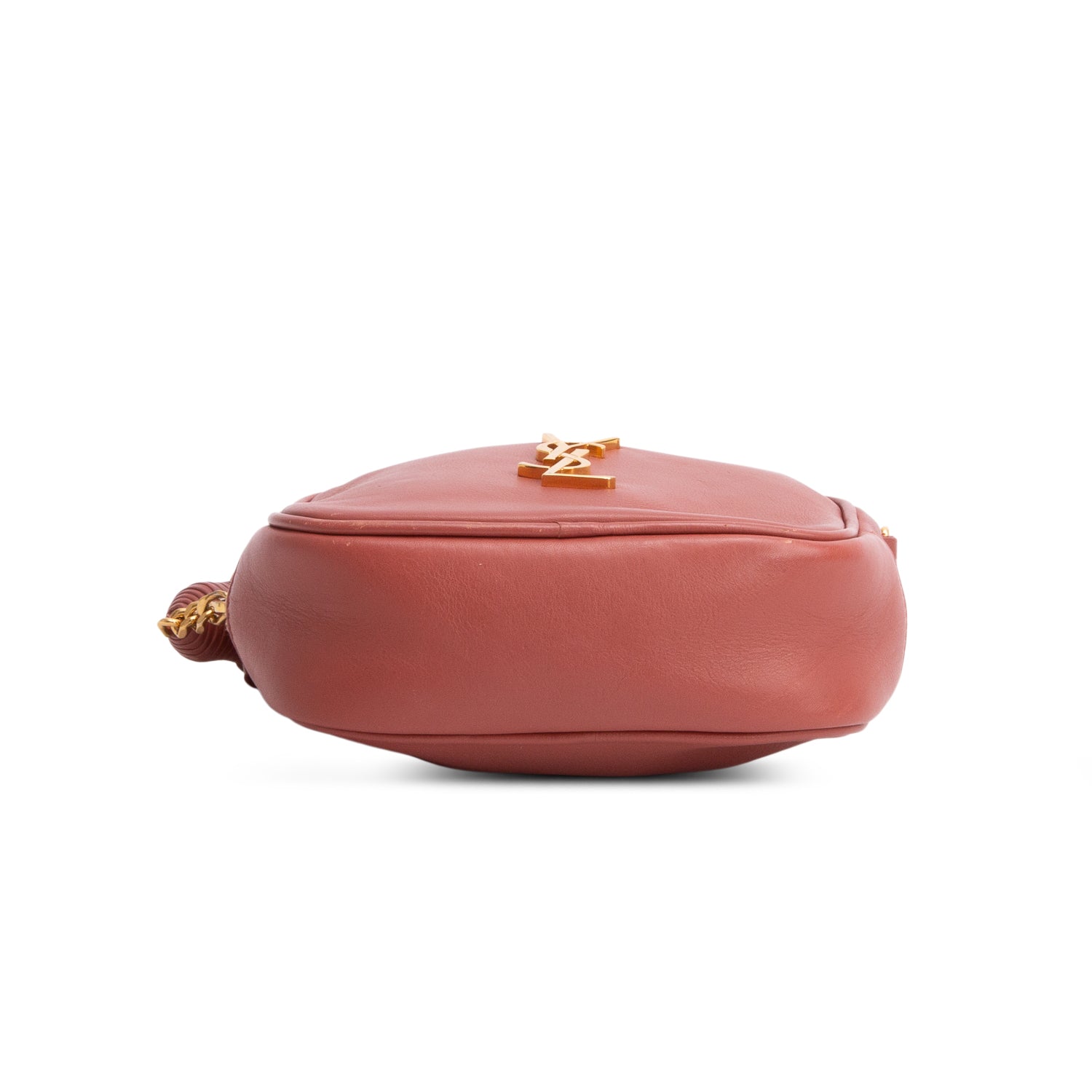 Saint Laurent Pink Lambskin Leather Monogram Blogger Bag w/ Box