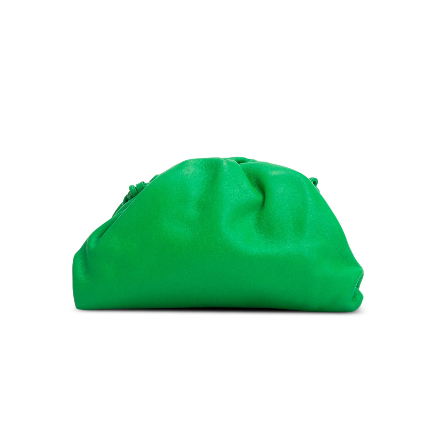 Bottega Veneta Green Nappa The Mini Pouch