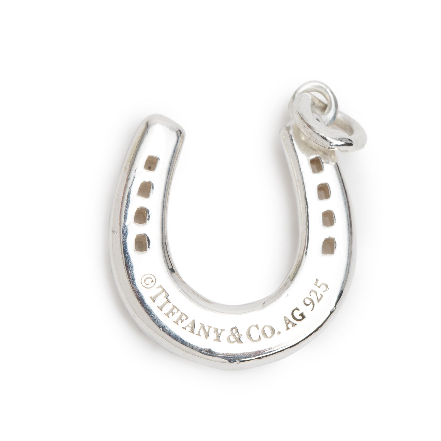 Tiffany & Co. Sterling Silver Horseshoe Charm Pendant