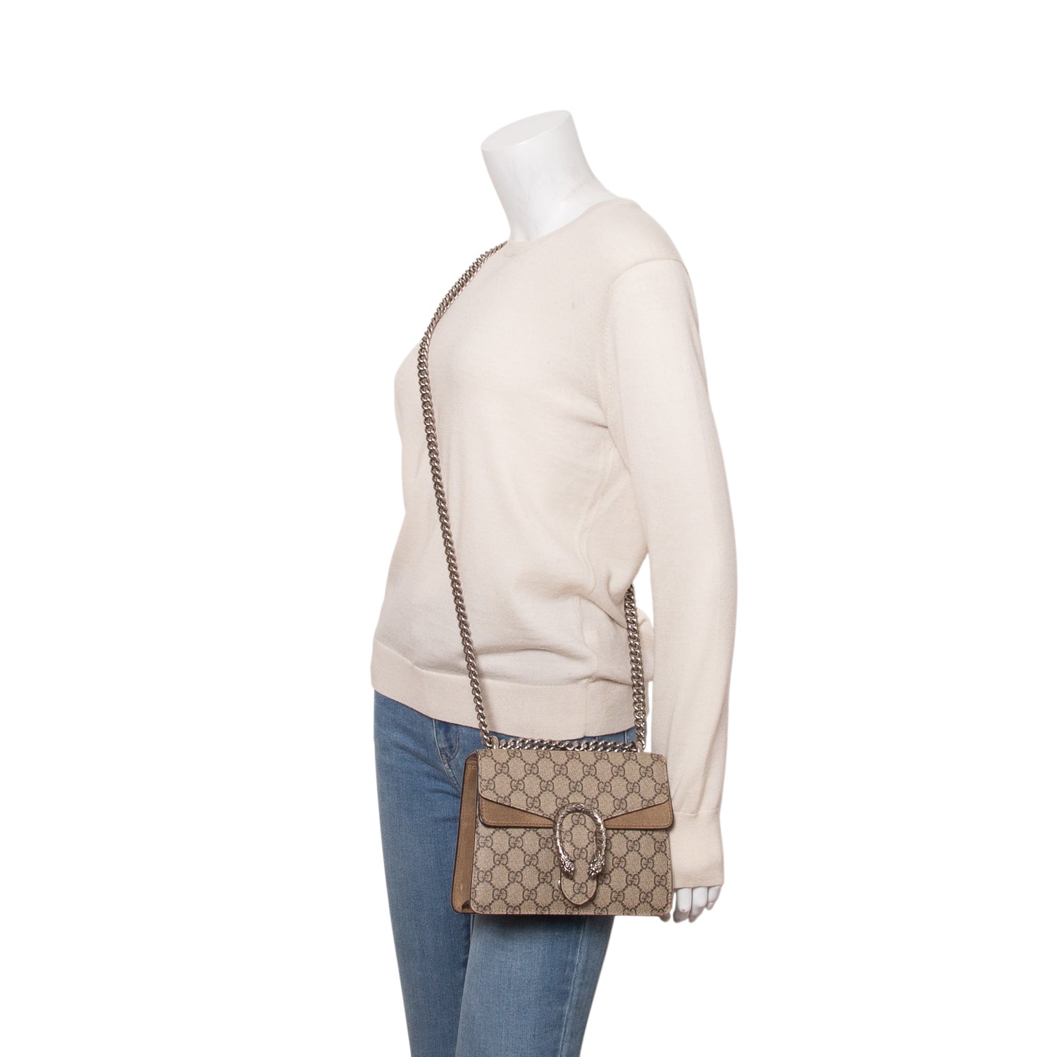 Gucci GG Supreme Dionysus Mini Shoulder Bag