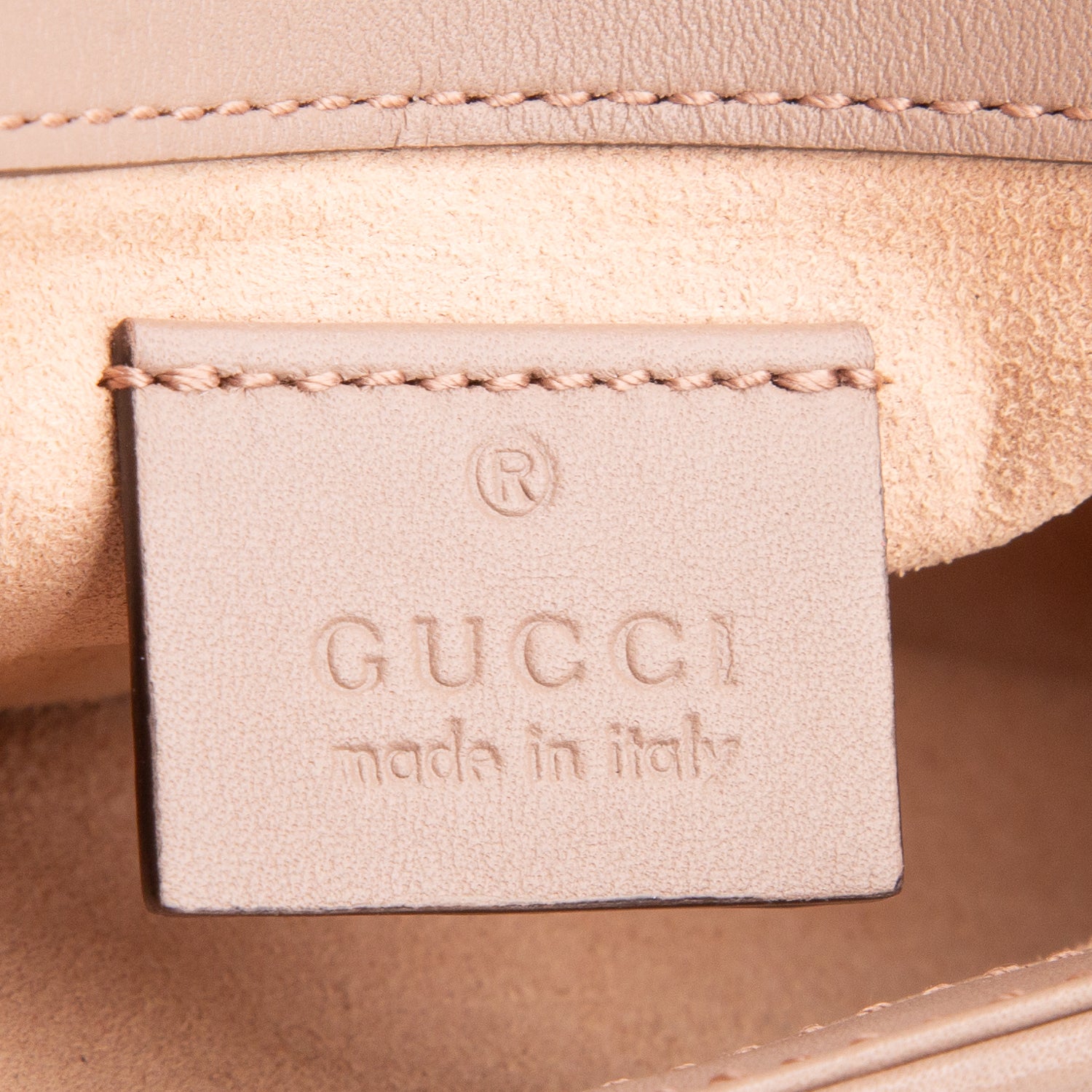 Gucci Pink GG Marmont Matelasse Leather Super Mini Bag