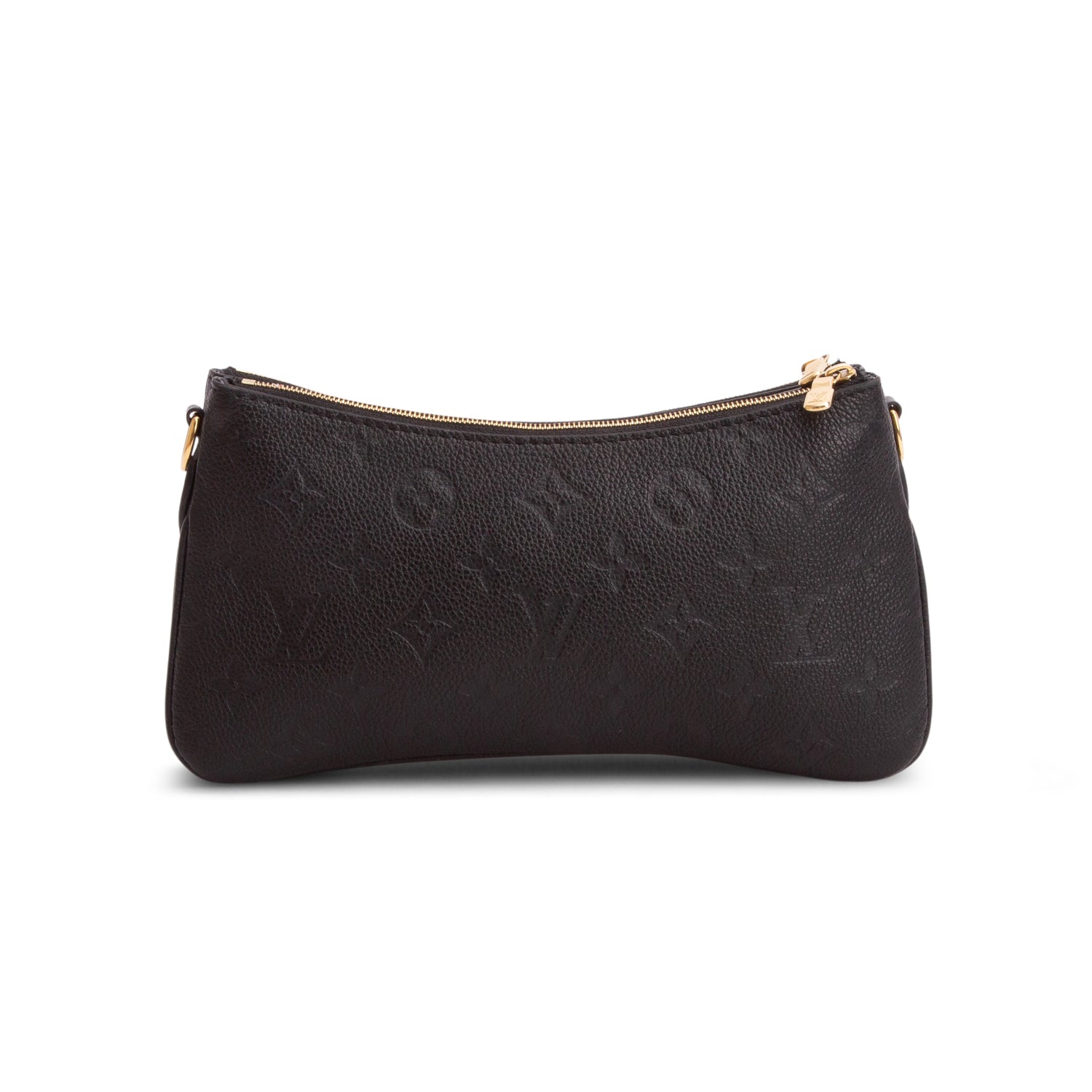 Louis Vuitton Black Empreinte Monogram Liv Pochette w/ Box & Straps