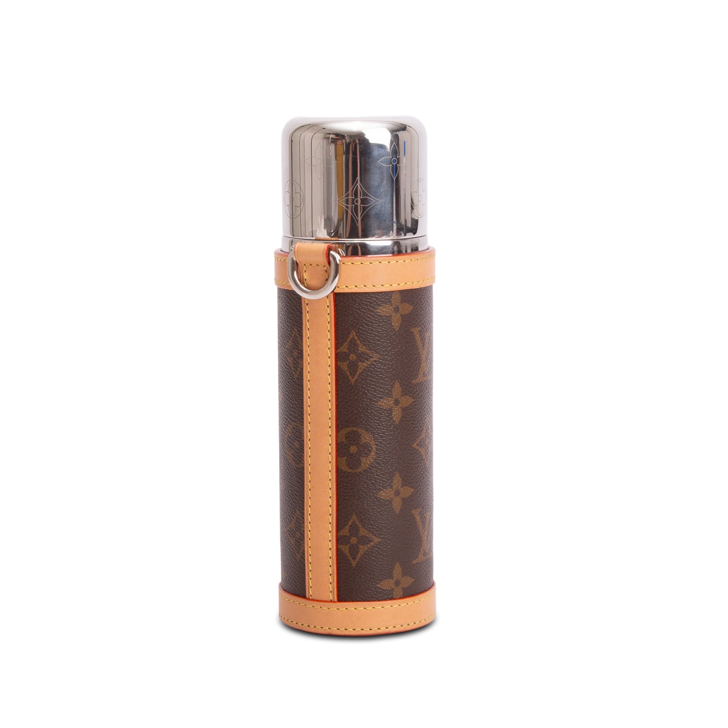 Louis Vuitton Monogram LV Vers Flask Holder & Thermos w/ Strap