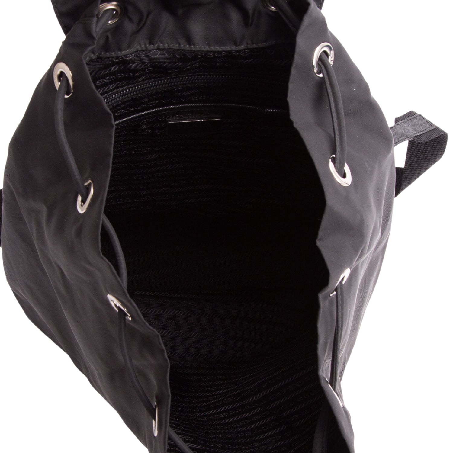 Prada Black Tessuto Nylon Backpack