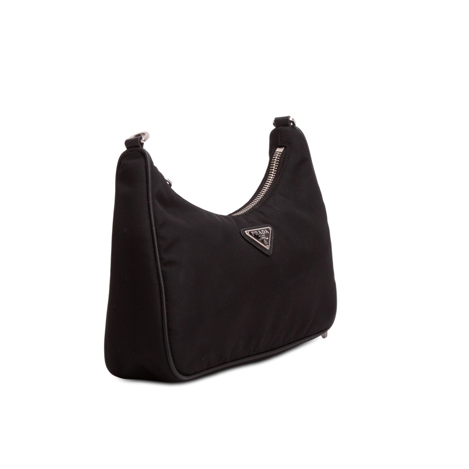 Prada Black Re-Edition 2005 Re-Nylon Bag w/ Straps – OLIVER'S