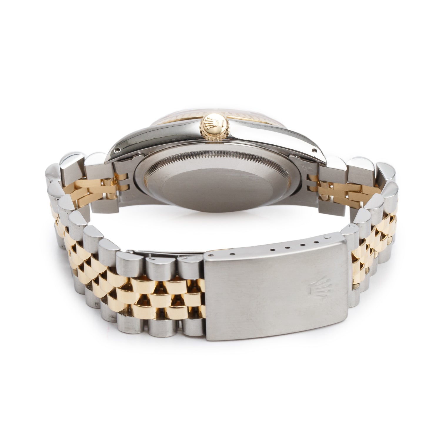 Rolex Stainless Steel & 18k Yellow Gold Datejust 36 MM Automatic Watch Gold Dial 16233