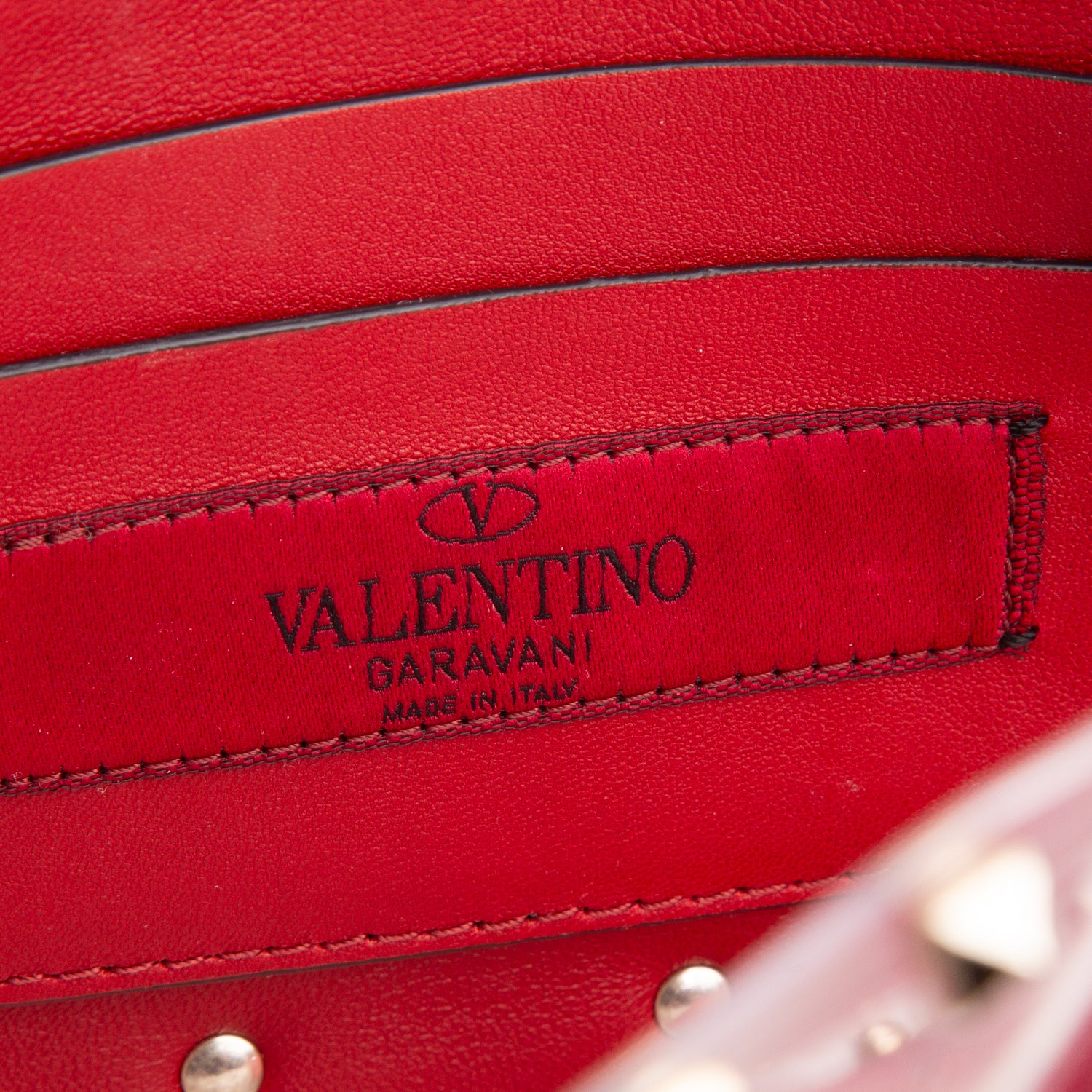 Valentino PVC Medium Rockstud Spike Shoulder Bag w/ Chain