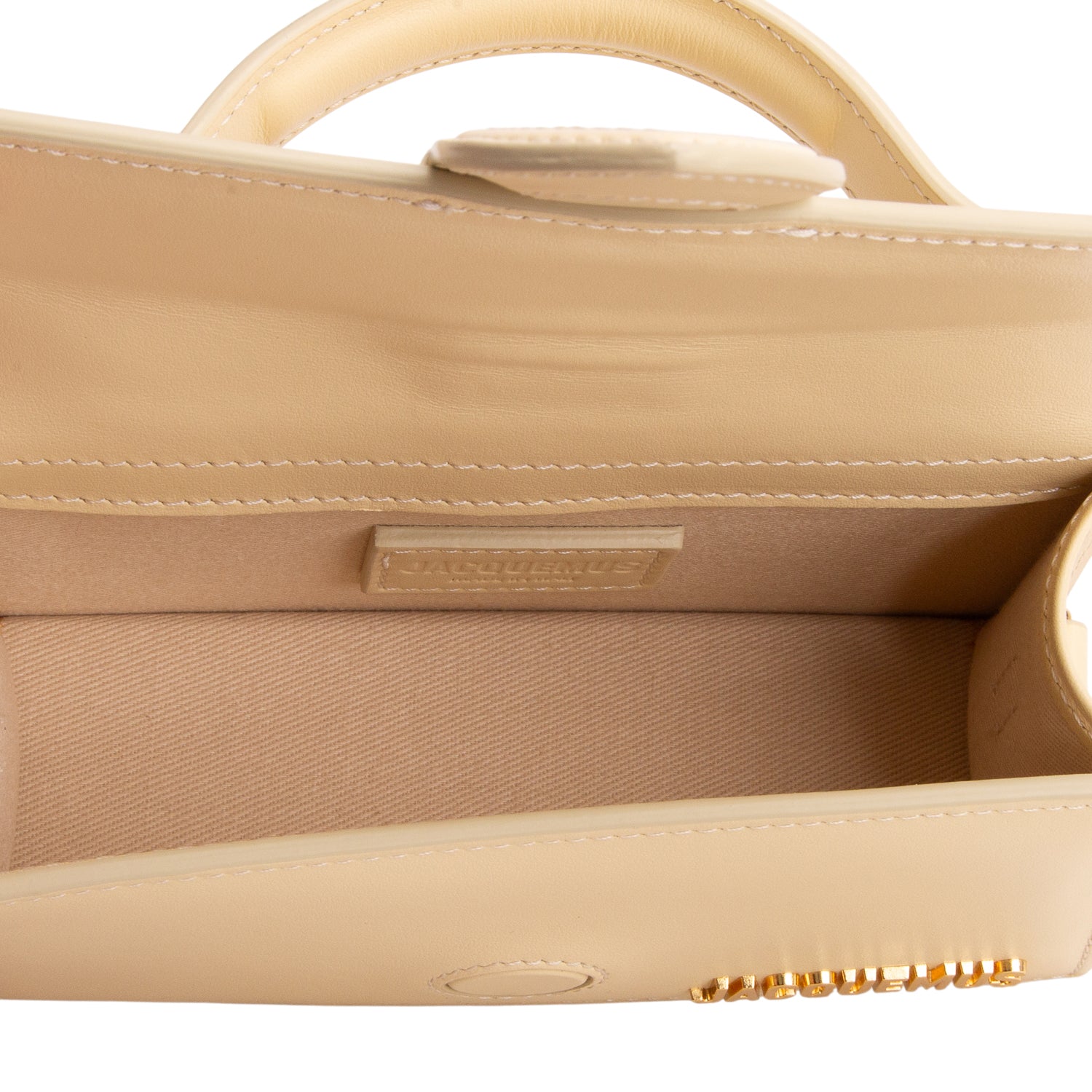 Jacquemus Beige Les Classique The Bambino Bag w/ Strap
