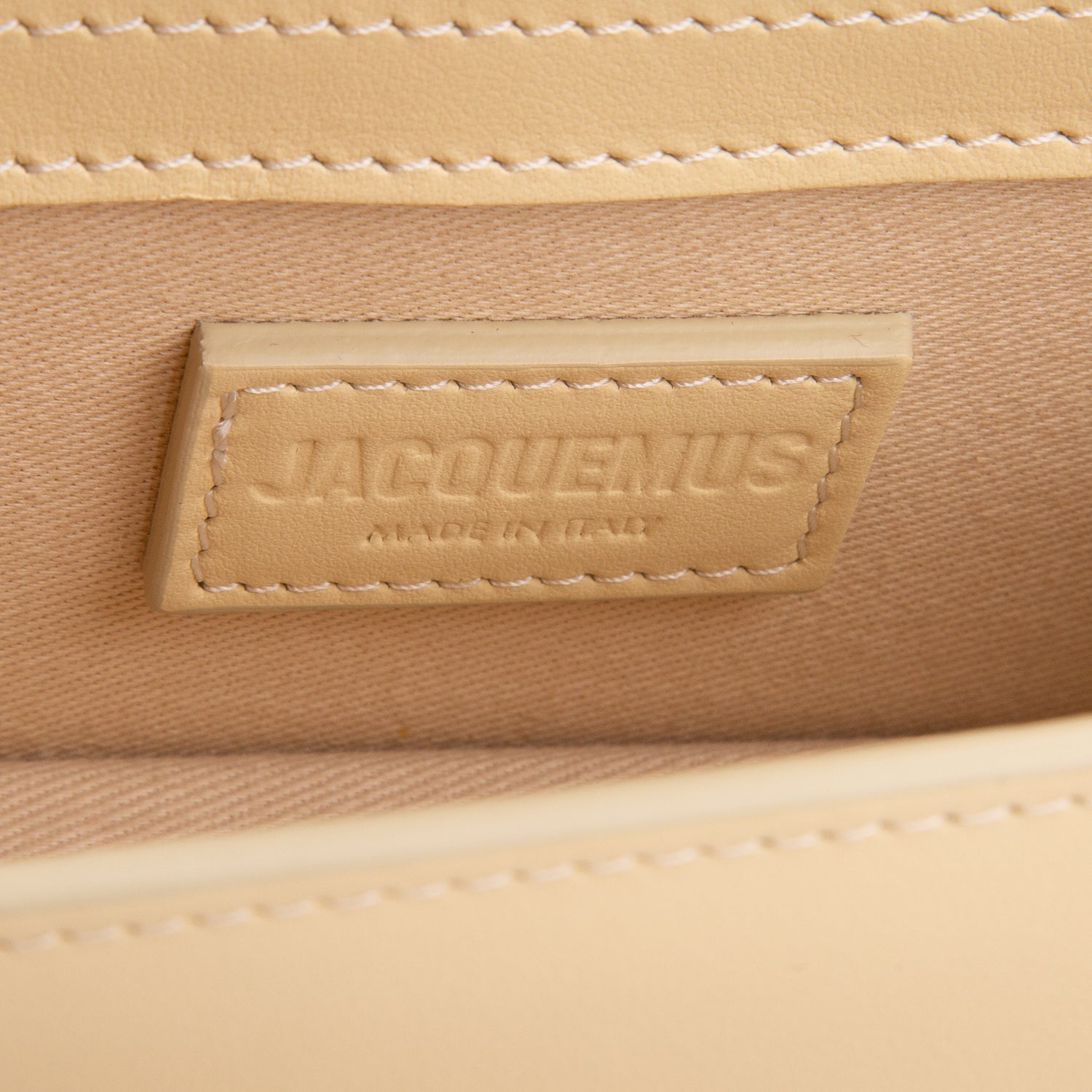 Jacquemus Beige Les Classique The Bambino Bag w/ Strap