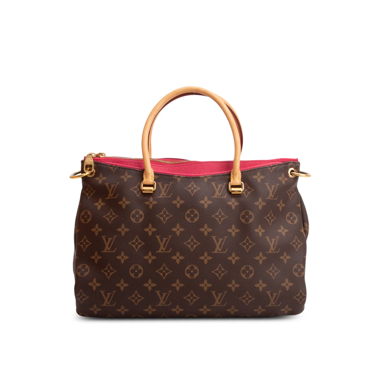 Louis Vuitton Monogram Pallas Tote w/ Box & Strap
