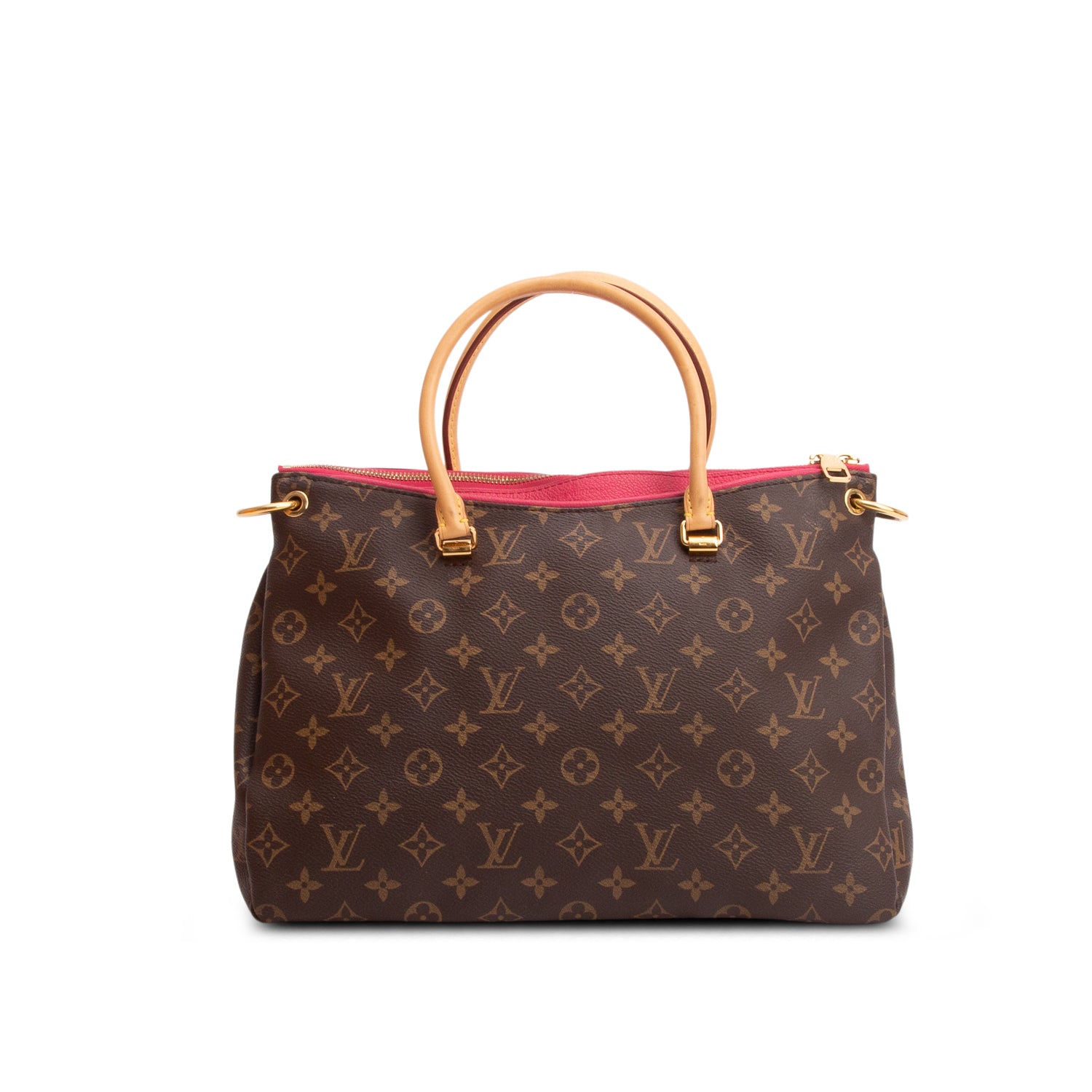 Louis Vuitton Monogram Pallas Tote w/ Box & Strap