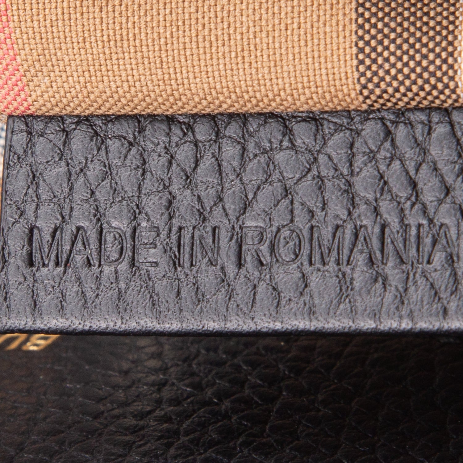 Burberry Black Grainy Calfskin Medium London Tote Bag