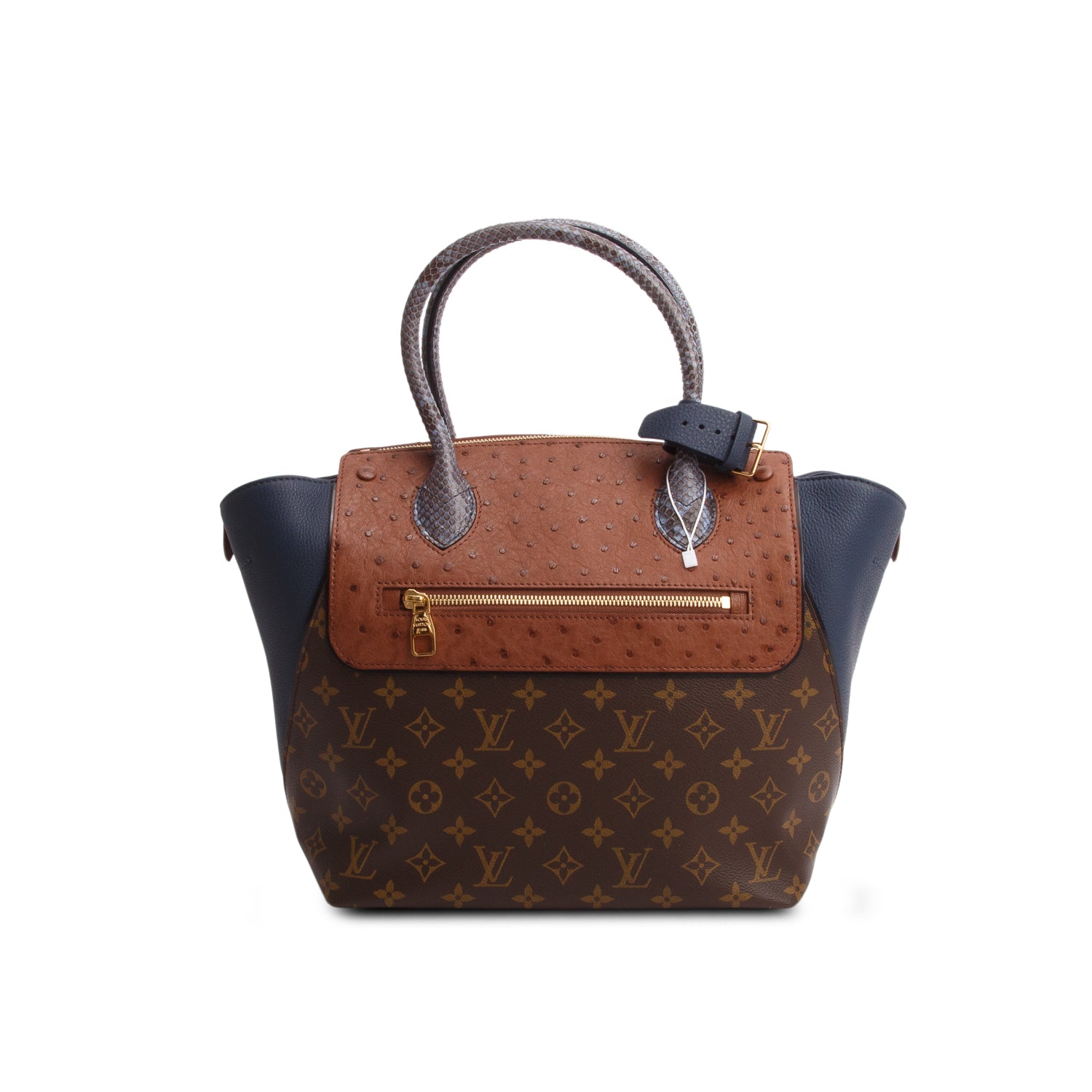 Louis Vuitton Monogram Ostrich Python Majestueux PM