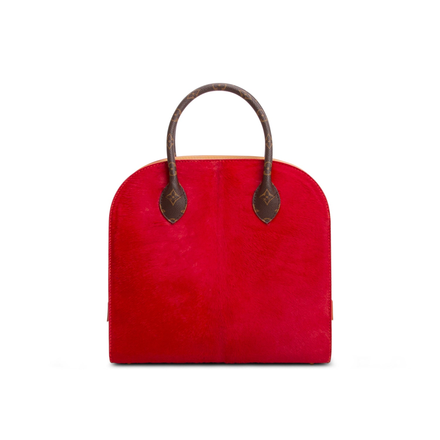 Louis Vuitton x Christian Louboutin Monogram Calf Hair Spikes Iconoclasts Tote