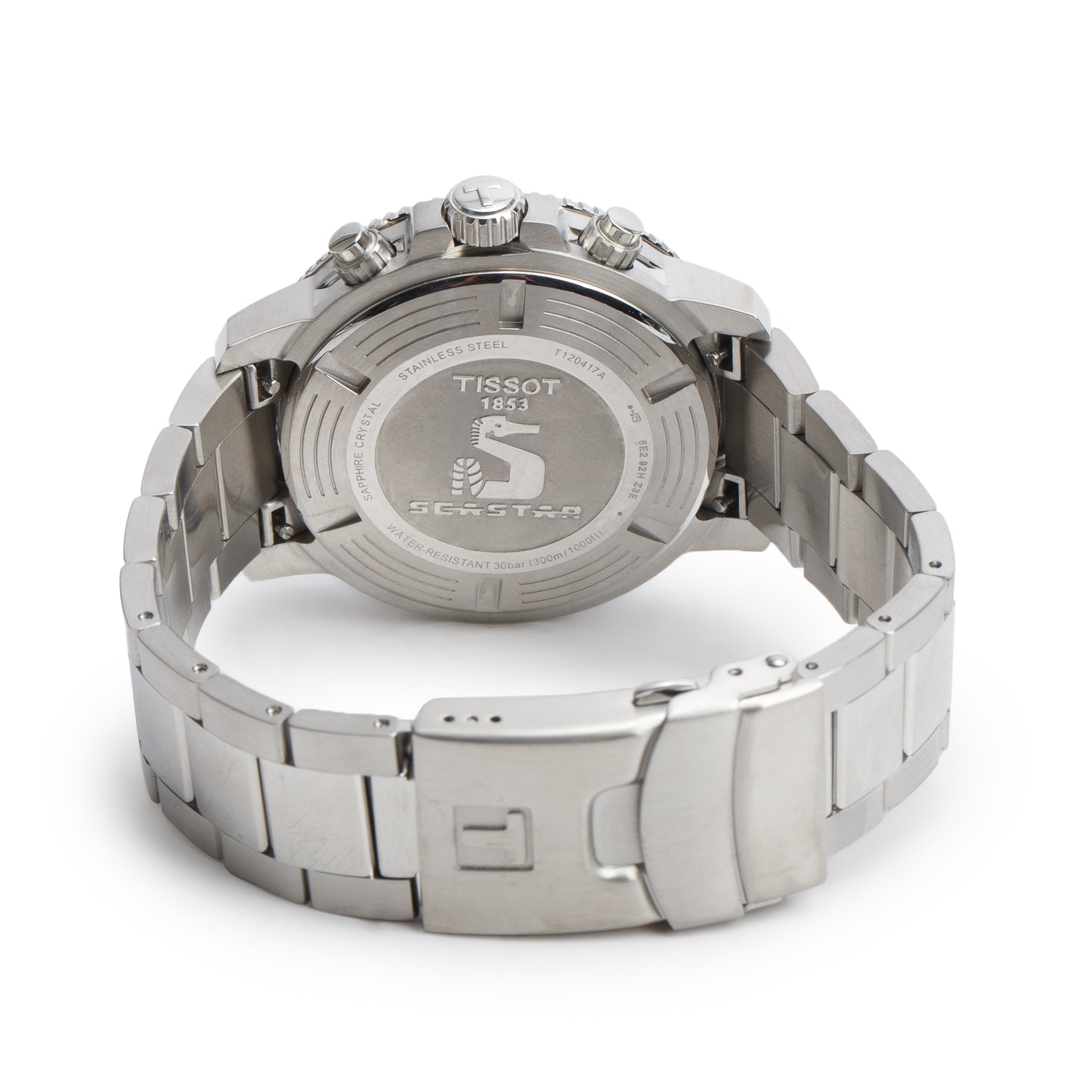 Tissot Stainless Steel Seastar 1000 Powermatic 80 43 MM Automatic Watch Blue Dial w/ Box & Papers