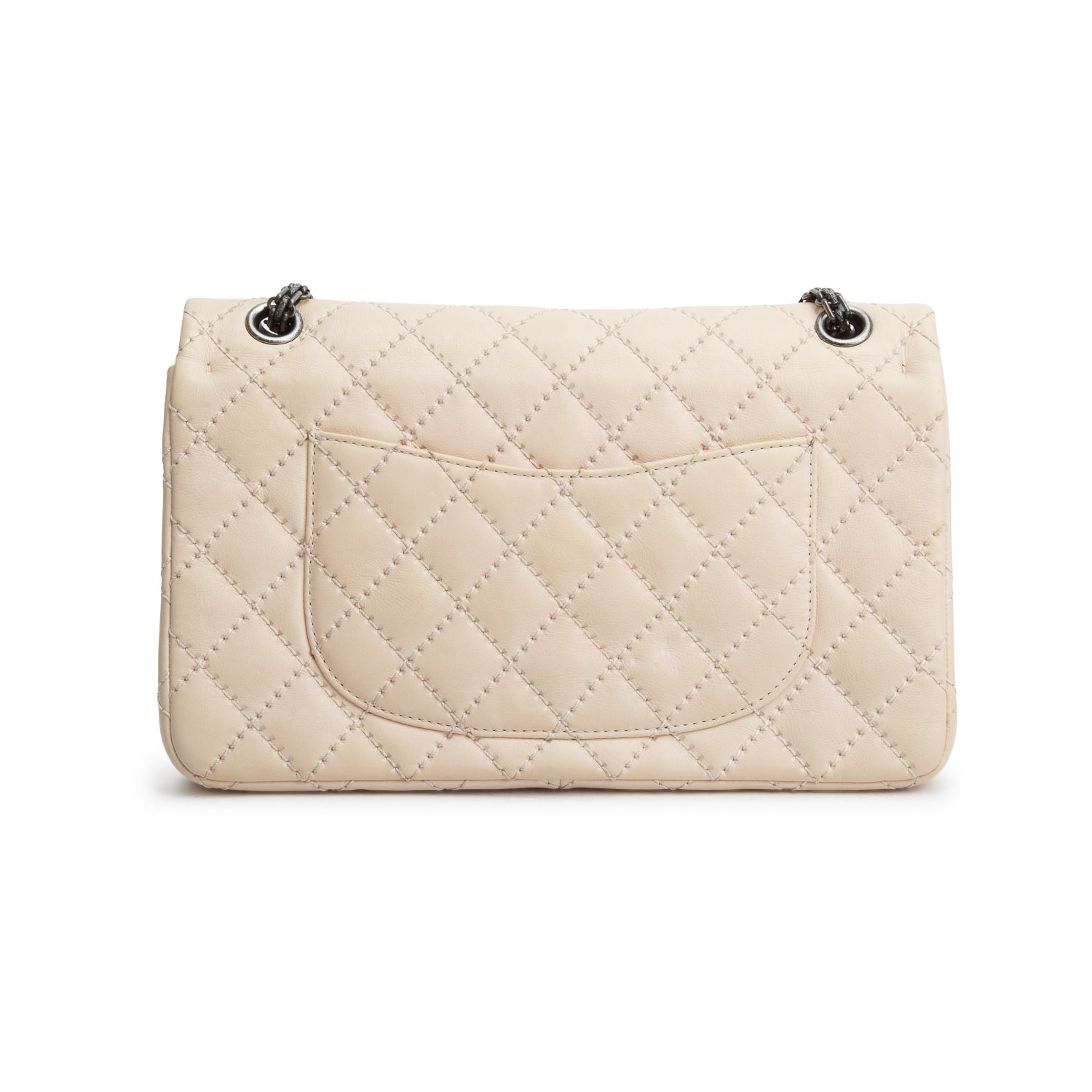 Chanel Pink Calfskin Leather 2.55 Reissue 226 Double Flap Bag