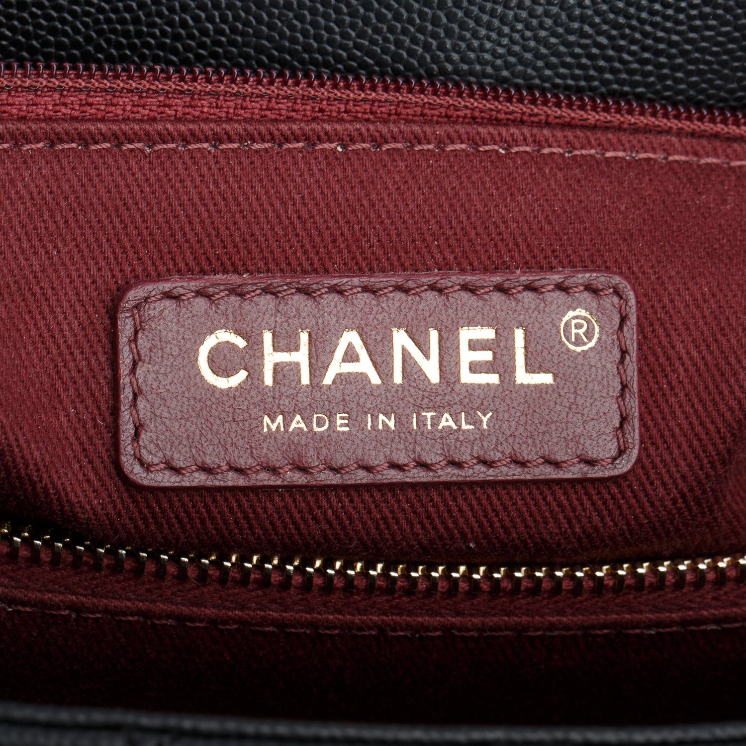 Chanel 2020 Black Caviar Quilted Small Coco Handle Flap w/ Box, Authenticity Card & Strap