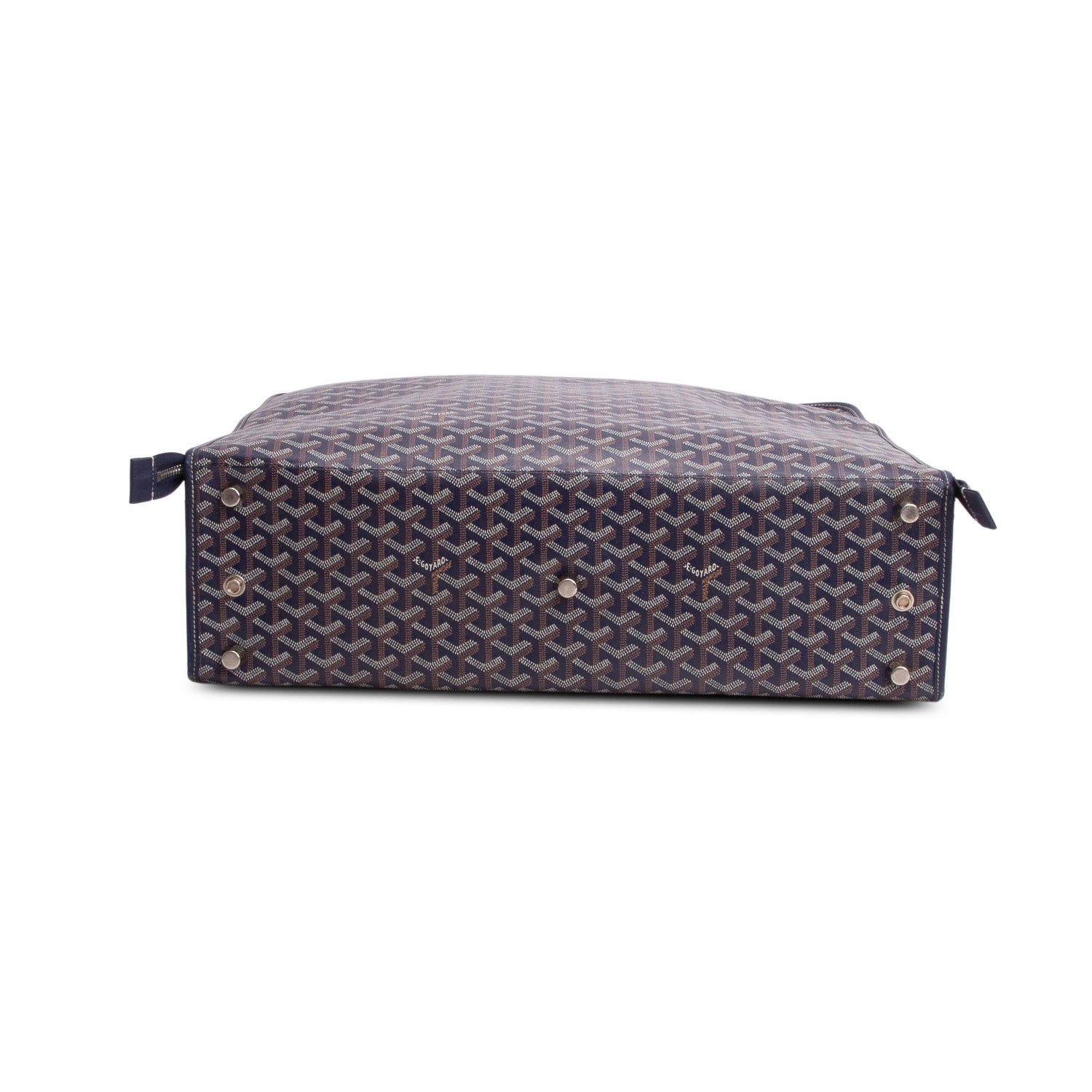 Goyard Blue Monogram Canvas Caravelle 50 Suitcase