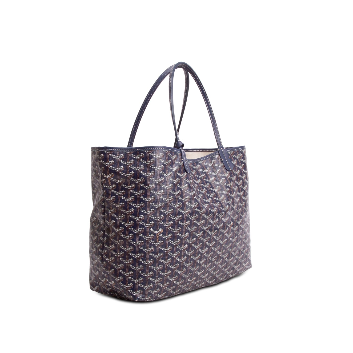 Goyard Blue Saint Louis PM w/ Pouch