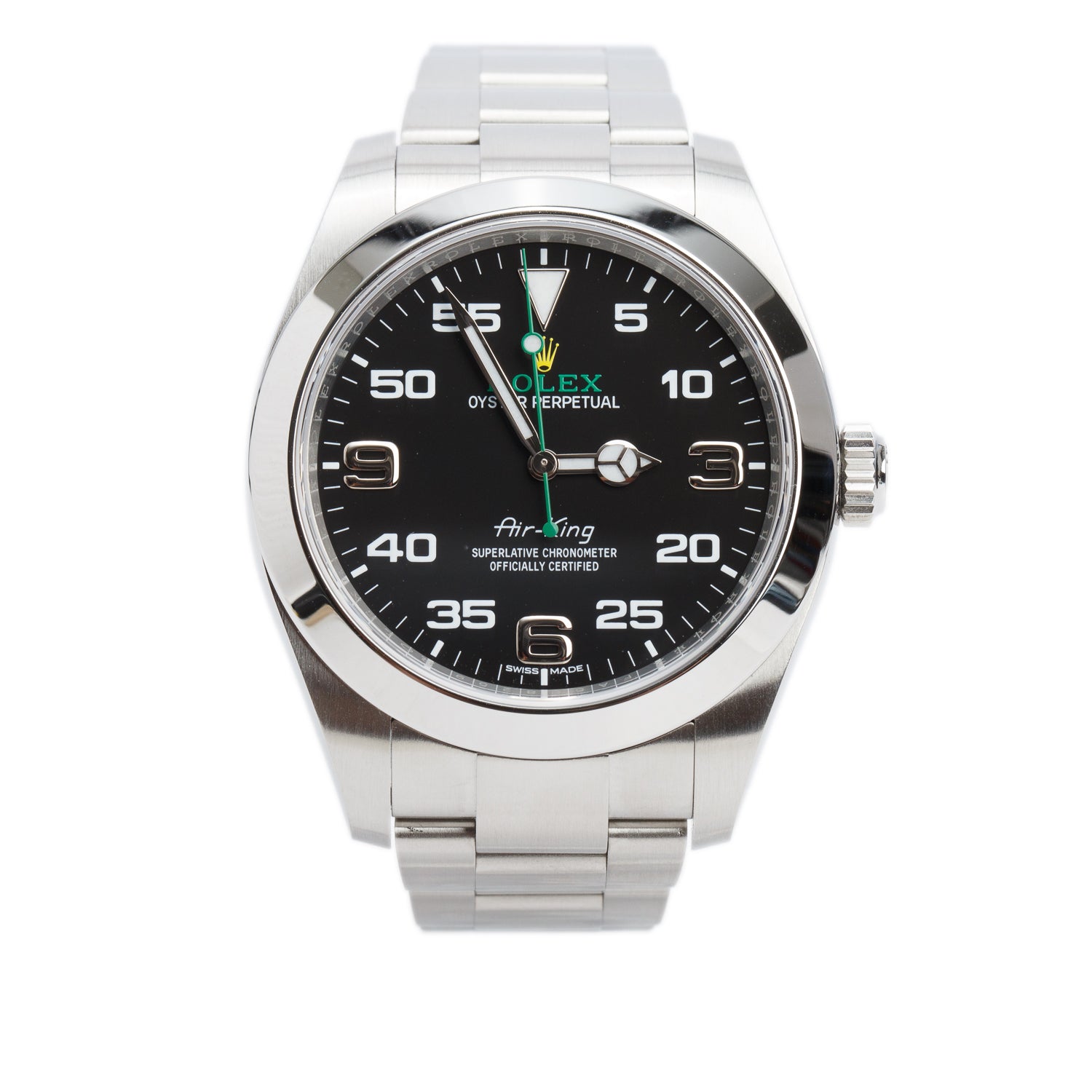Rolex 2022 Stainless Steel Oyster Perpetual Air King 40 MM Watch 116900 w/ Box & Papers