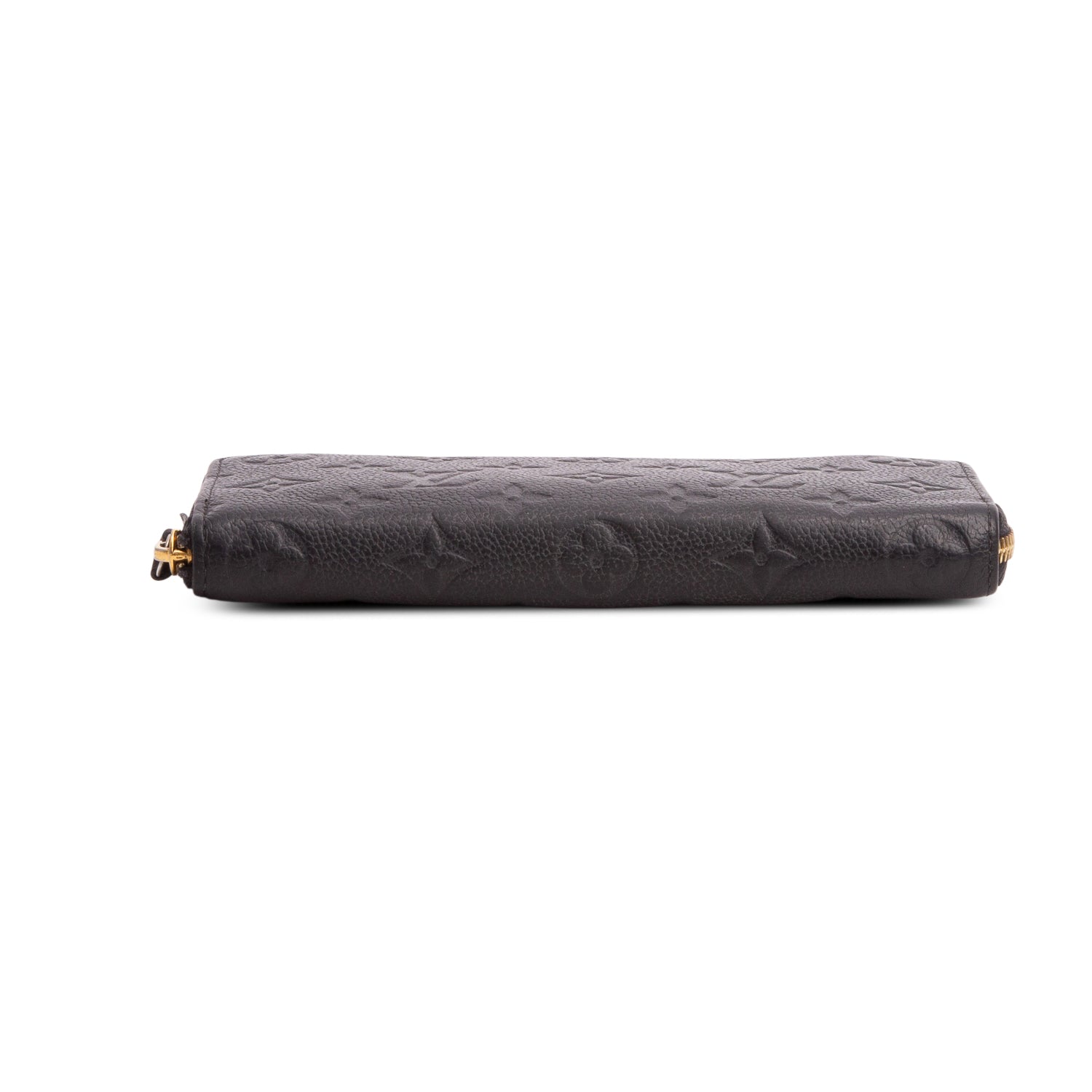 Louis Vuitton Black Monogram Empreinte Clemence Wallet