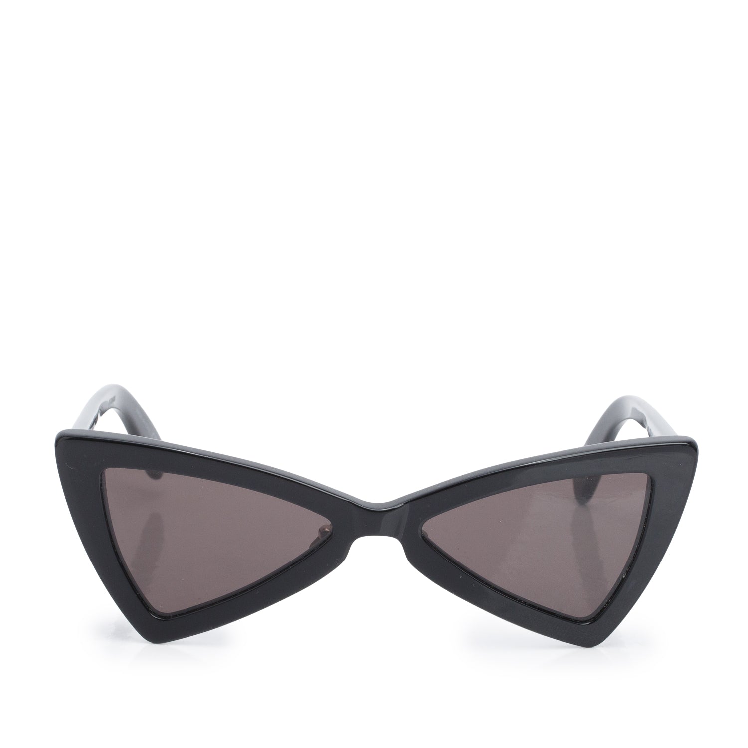 Saint Laurent SL 207 Black Acetate Jerry Cat Eye Sunglasses w/ Case