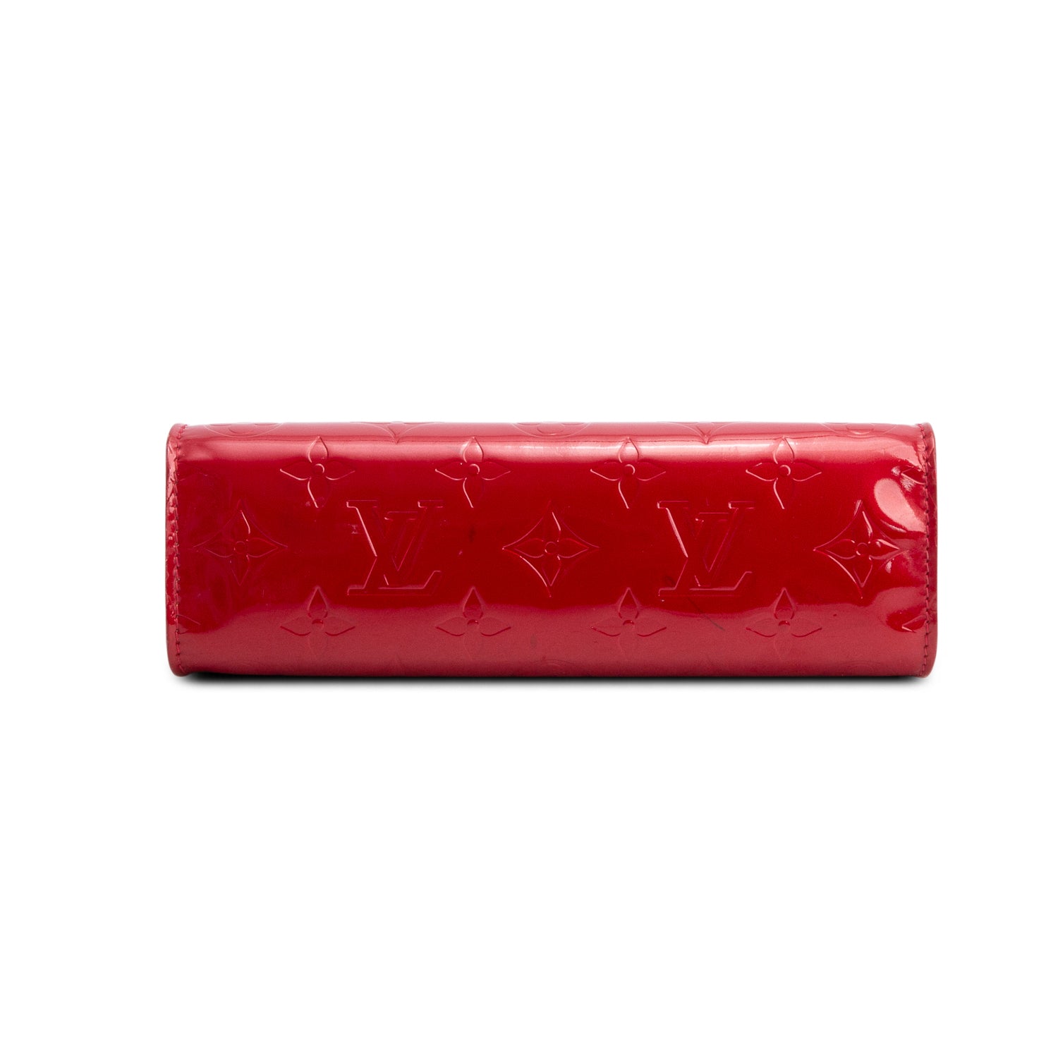 Louis Vuitton Red Monogram Vernis Leather Trousse Cosmetic Pouch