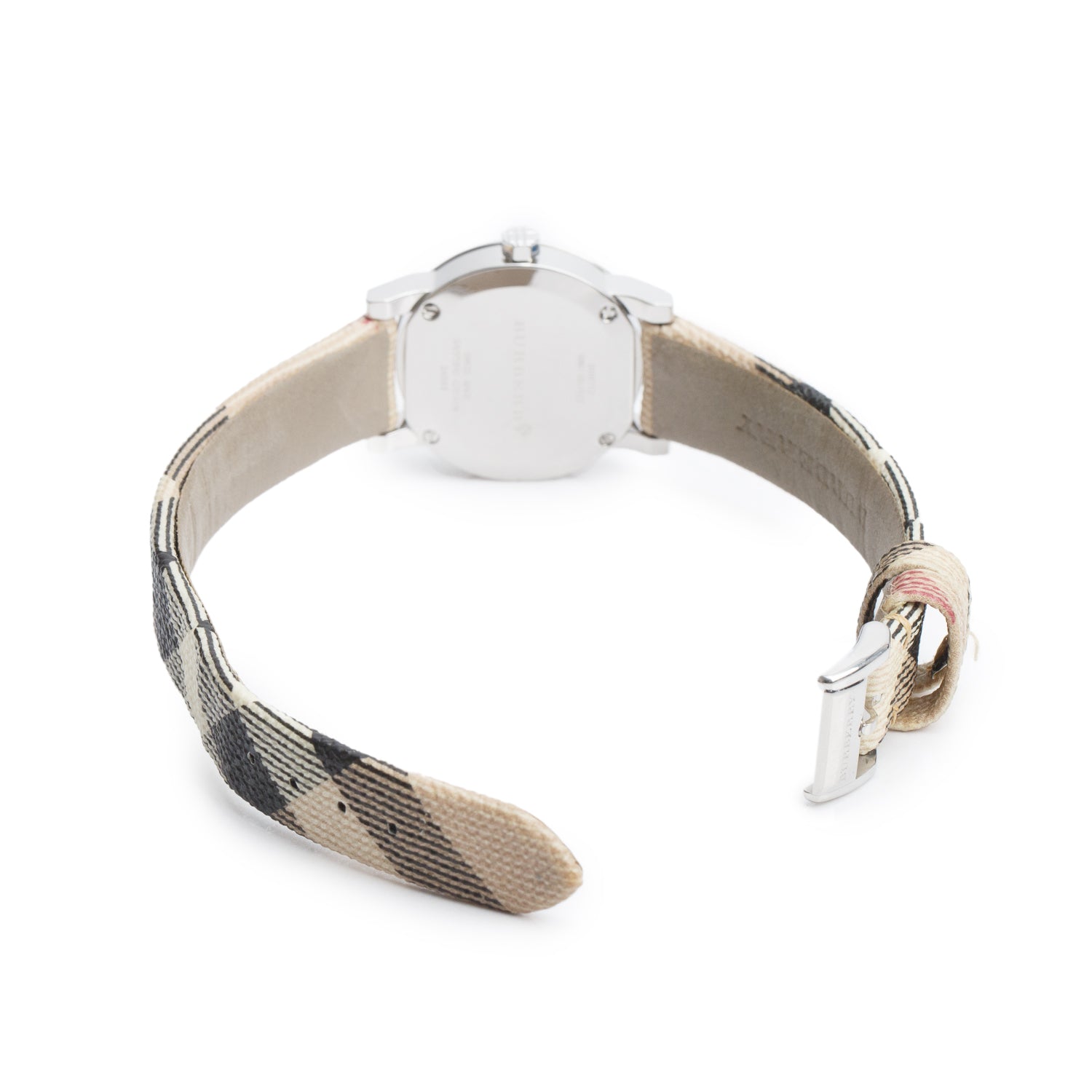 Burberry Stainless Steel BU9212 Nova Check 26 MM Quatz Watch