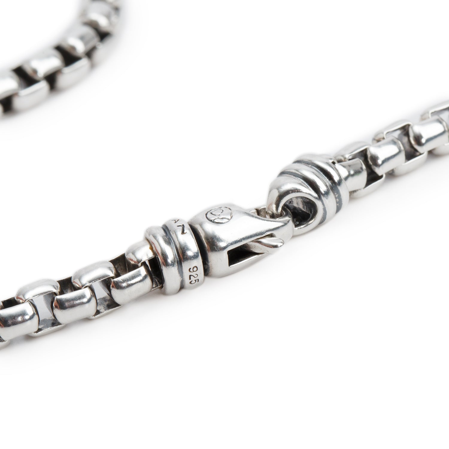 David Yurman Sterling Silver 5 MM Box Chain Necklace, 18"