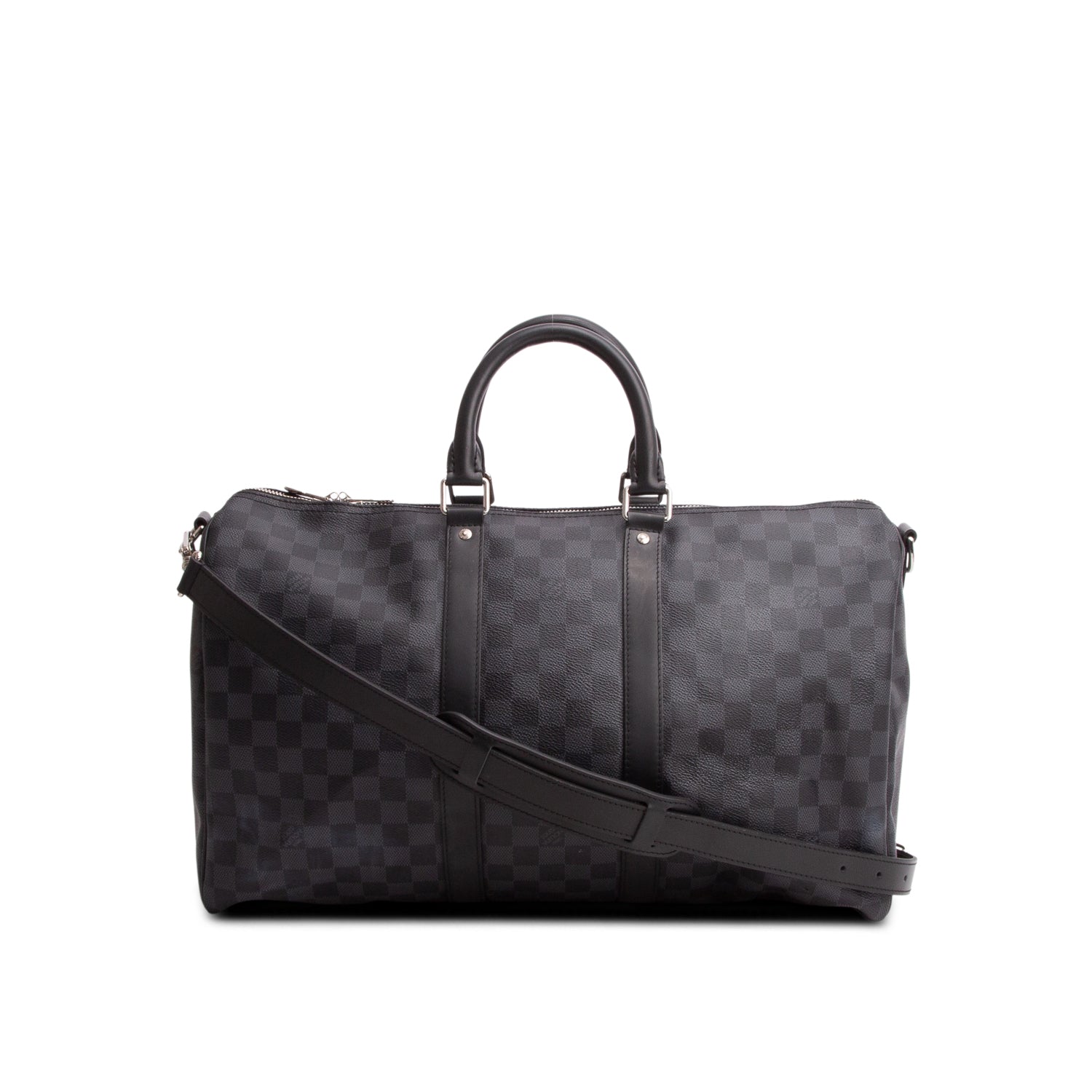 Louis Vuitton Damier Graphite Keepall Bandouliere 45 w/ Strap