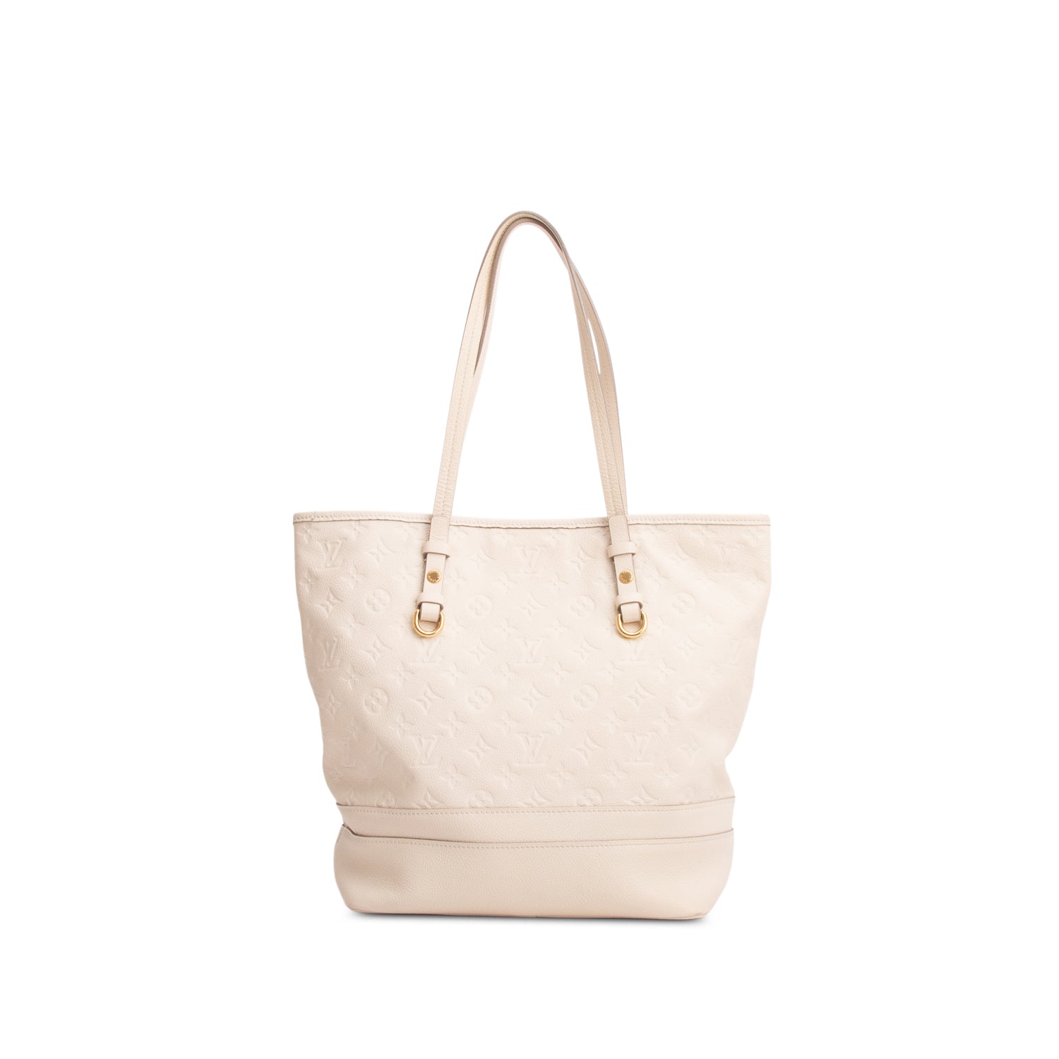Louis Vuitton Cream Empreinte Leather Citadine PM w/ Pouch