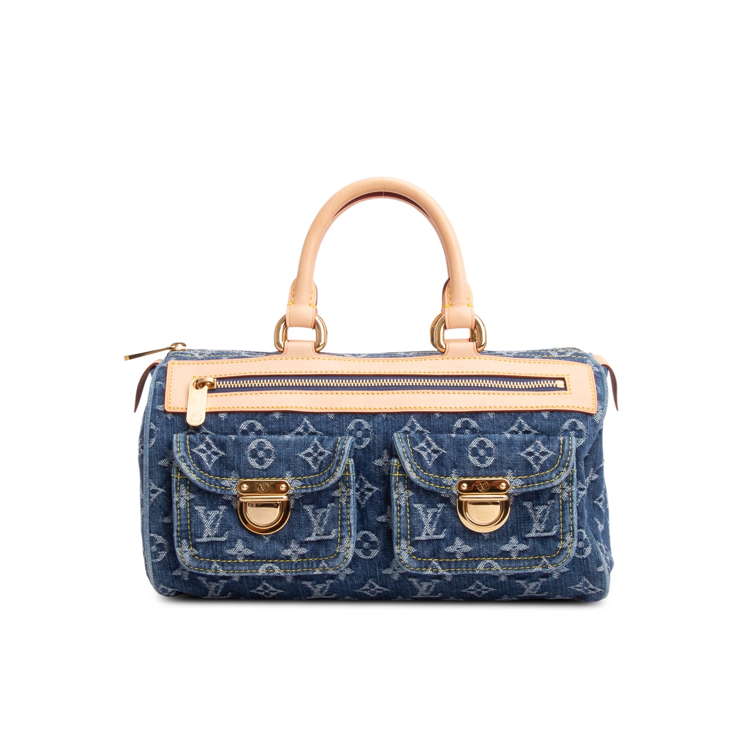 Louis Vuitton Blue Monogram Denim Neo Speedy Bag