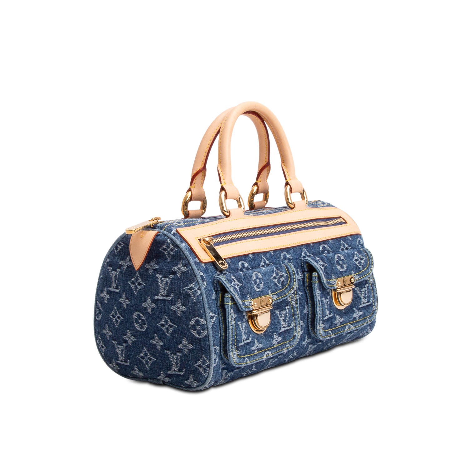 Louis Vuitton Blue Monogram Denim Neo Speedy Bag