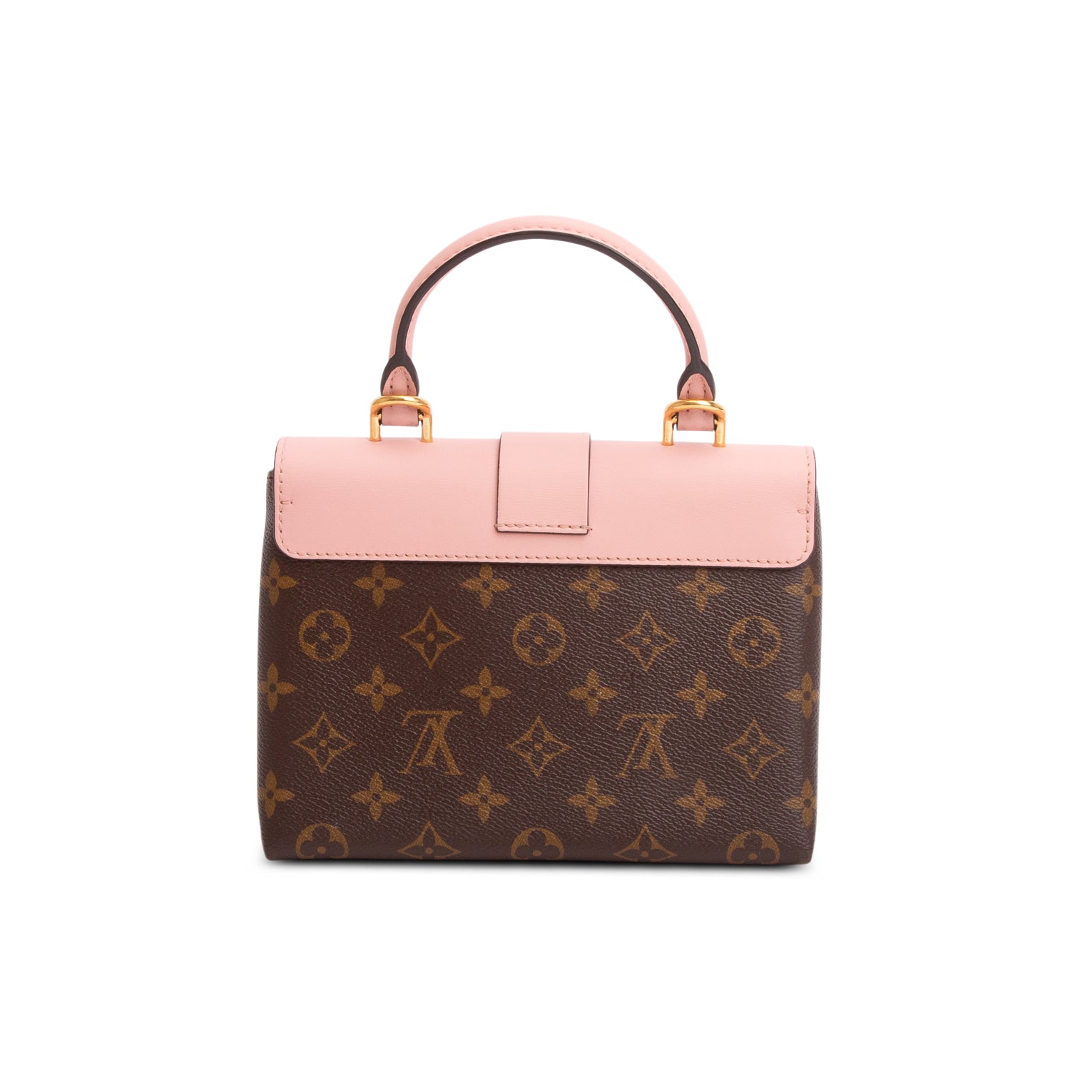 Louis Vuitton Monogram Pink Leather Locky BB w/ Strap