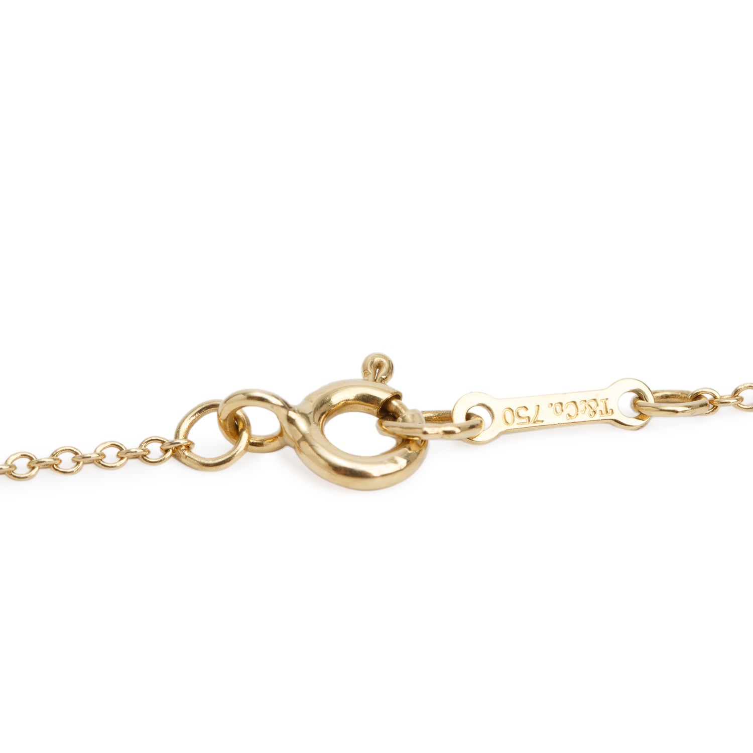 Tiffany & Co. Paloma Picasso 18k Yellow Gold Diamond Crown of Hearts Pendant Necklace w/ Box