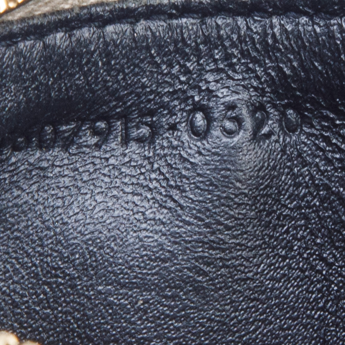 Saint Laurent 2020 Beige Matelasse Grain De Poudre Fragments Card Case