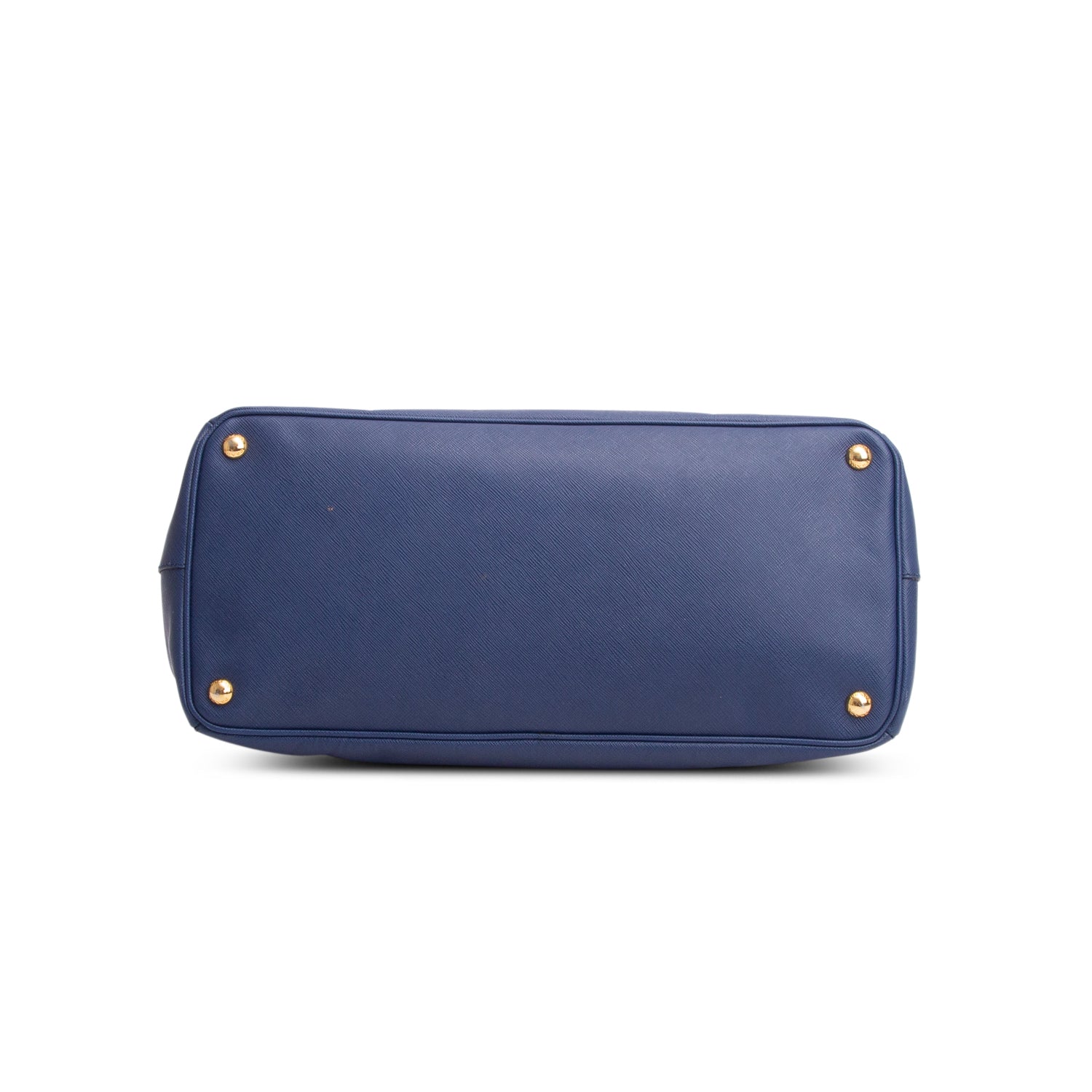 Prada Blue Saffiano Lux Large Tote