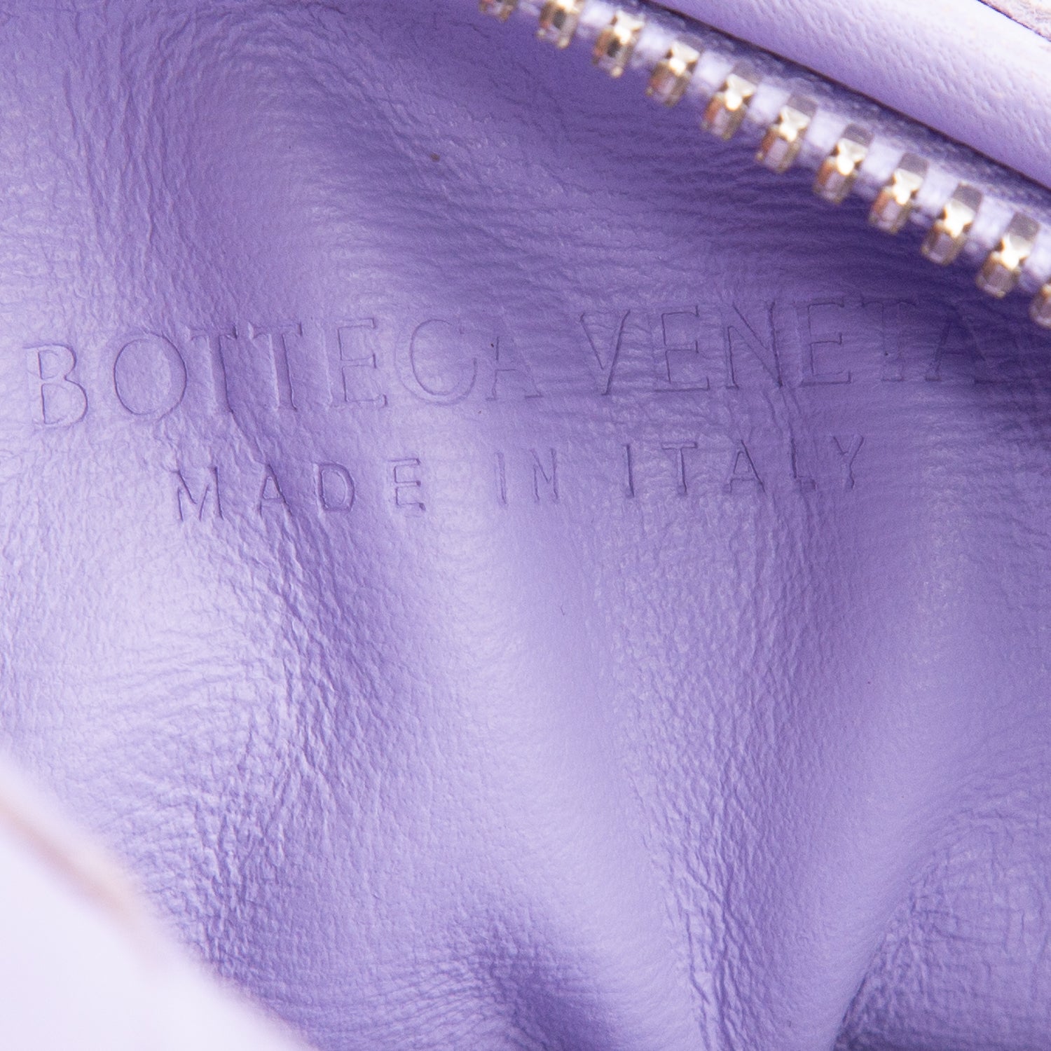 Bottega Veneta Purple Lambskin Intrecciato Mini Jodie