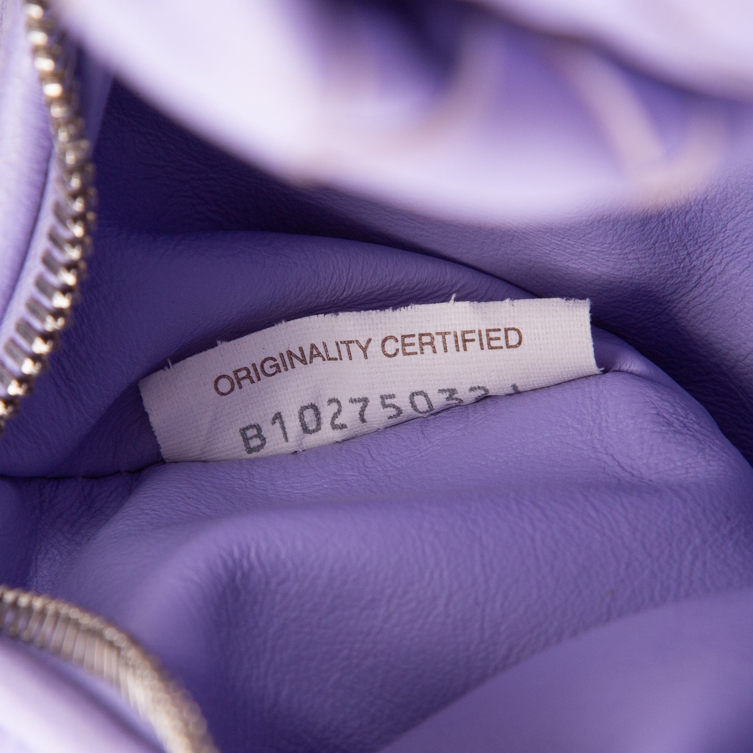 Bottega Veneta Purple Lambskin Intrecciato Mini Jodie