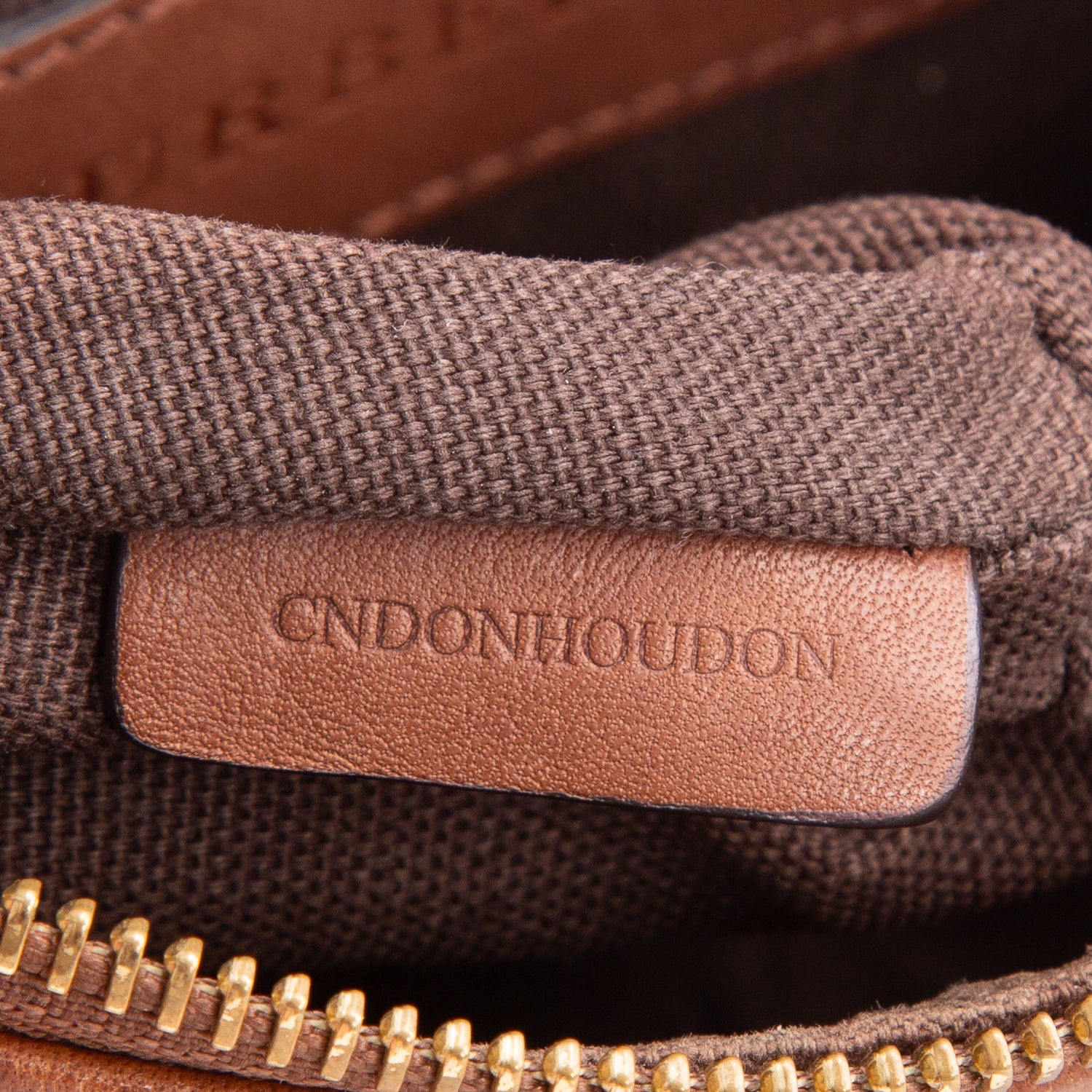 Burberry Brown Check Coated Canvas Pochette Bag