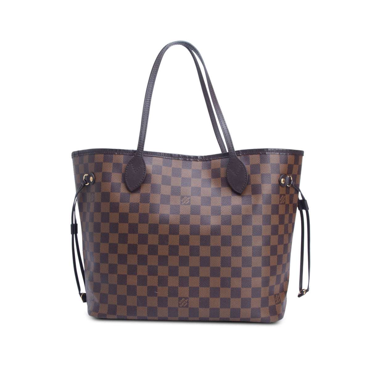 Louis Vuitton 2020 Damier Ebene Neverfull MM w/ Pouch
