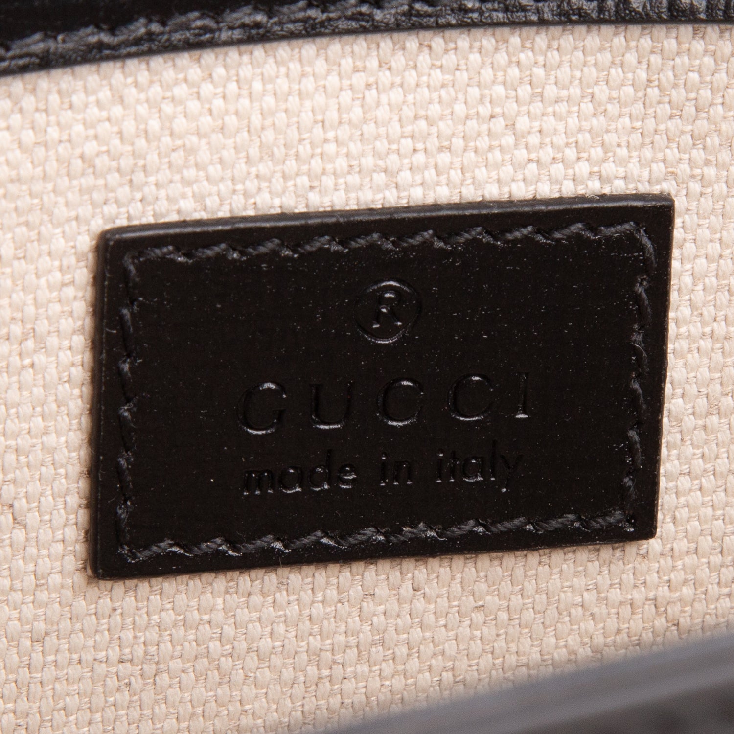 Gucci Black Azalea Calfskin Crystal Small Horsebit 1955 Shoulder Bag w/ Straps