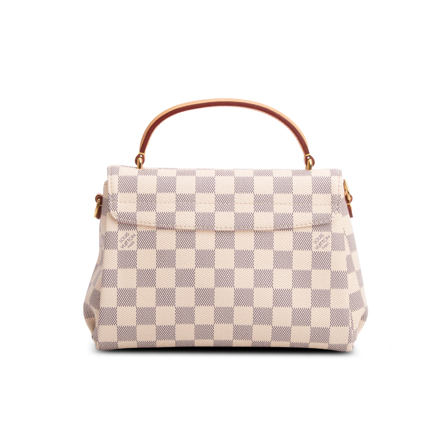 Louis Vuitton Damier Azur Croisette Bag w/ Chain