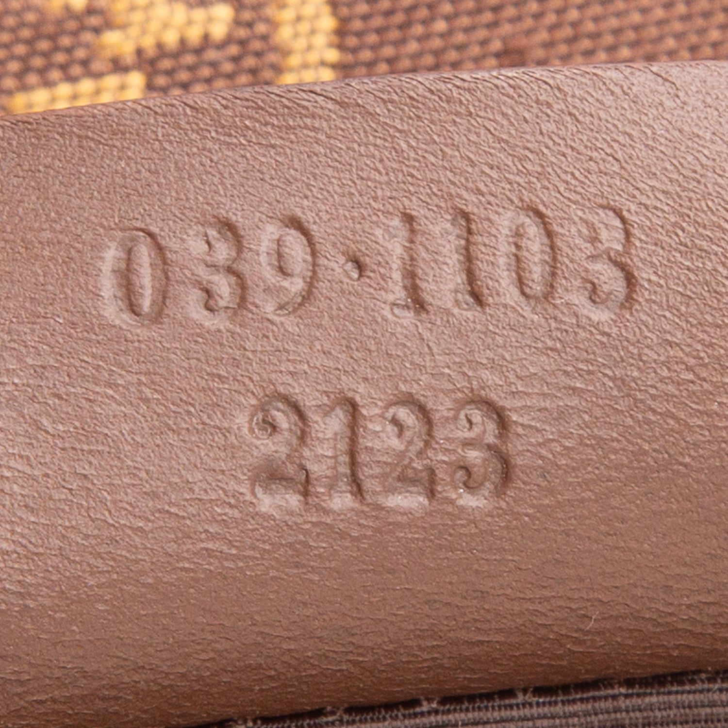 Gucci Brown GG Canvas Boat Pochette